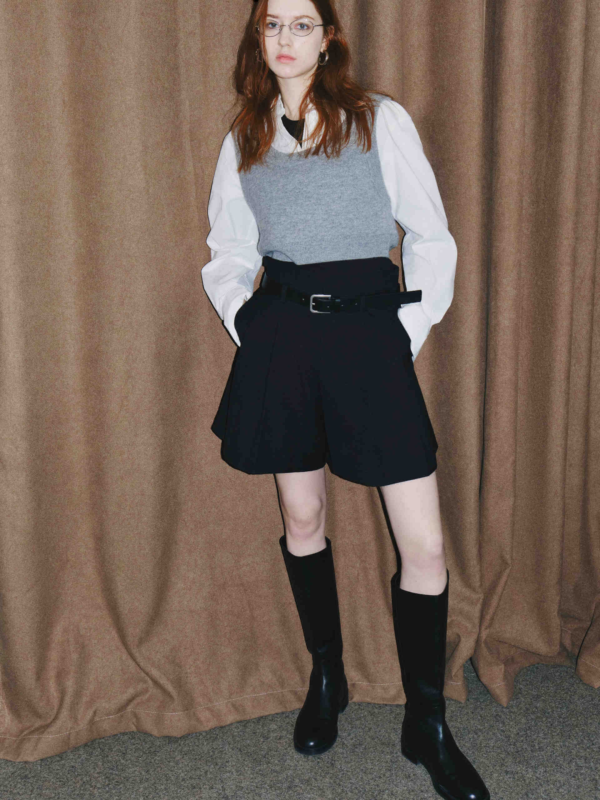 A-line Belt Shorts - Image 12