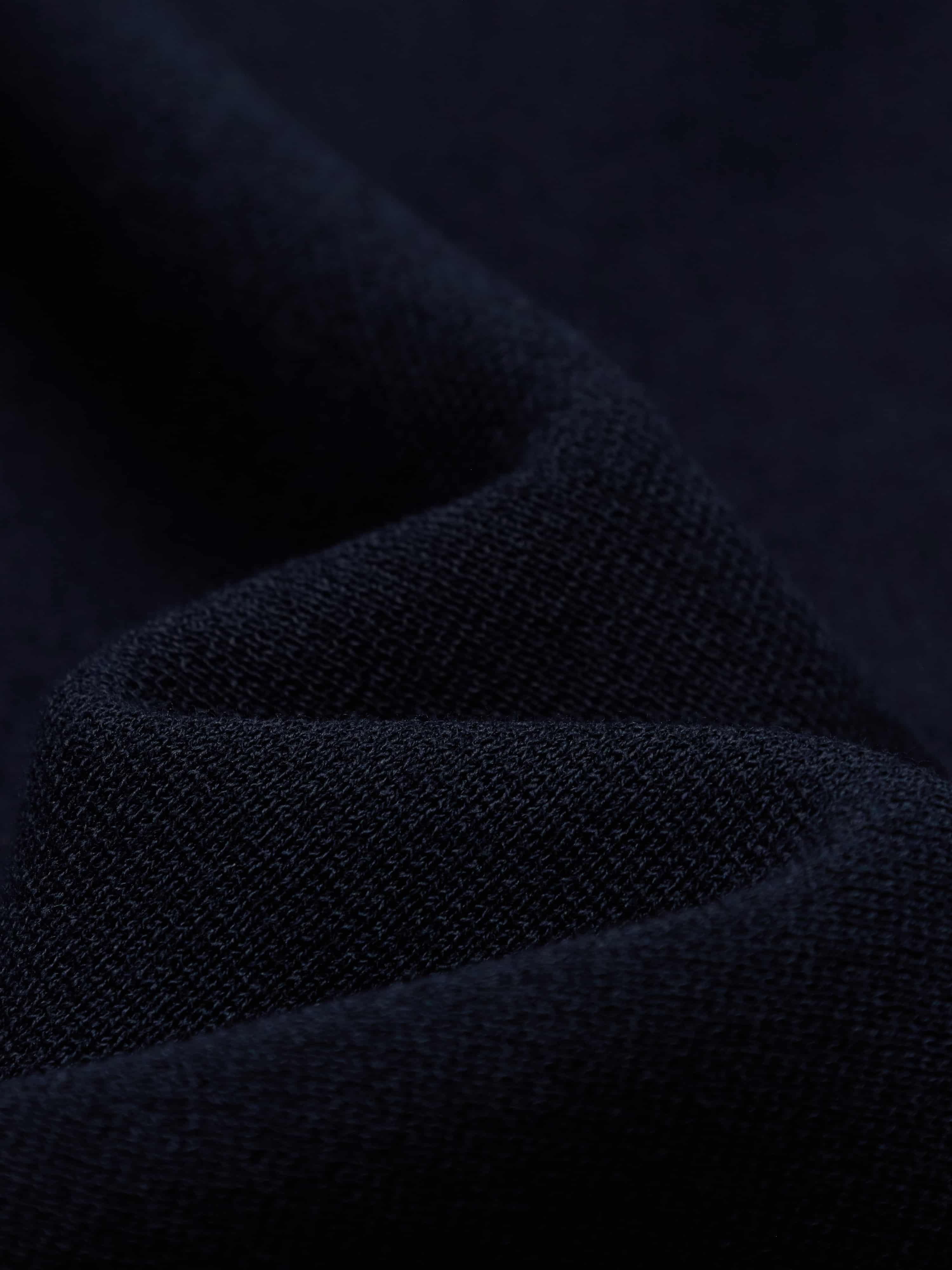 A-line Contrast Neck Dress - Image 4