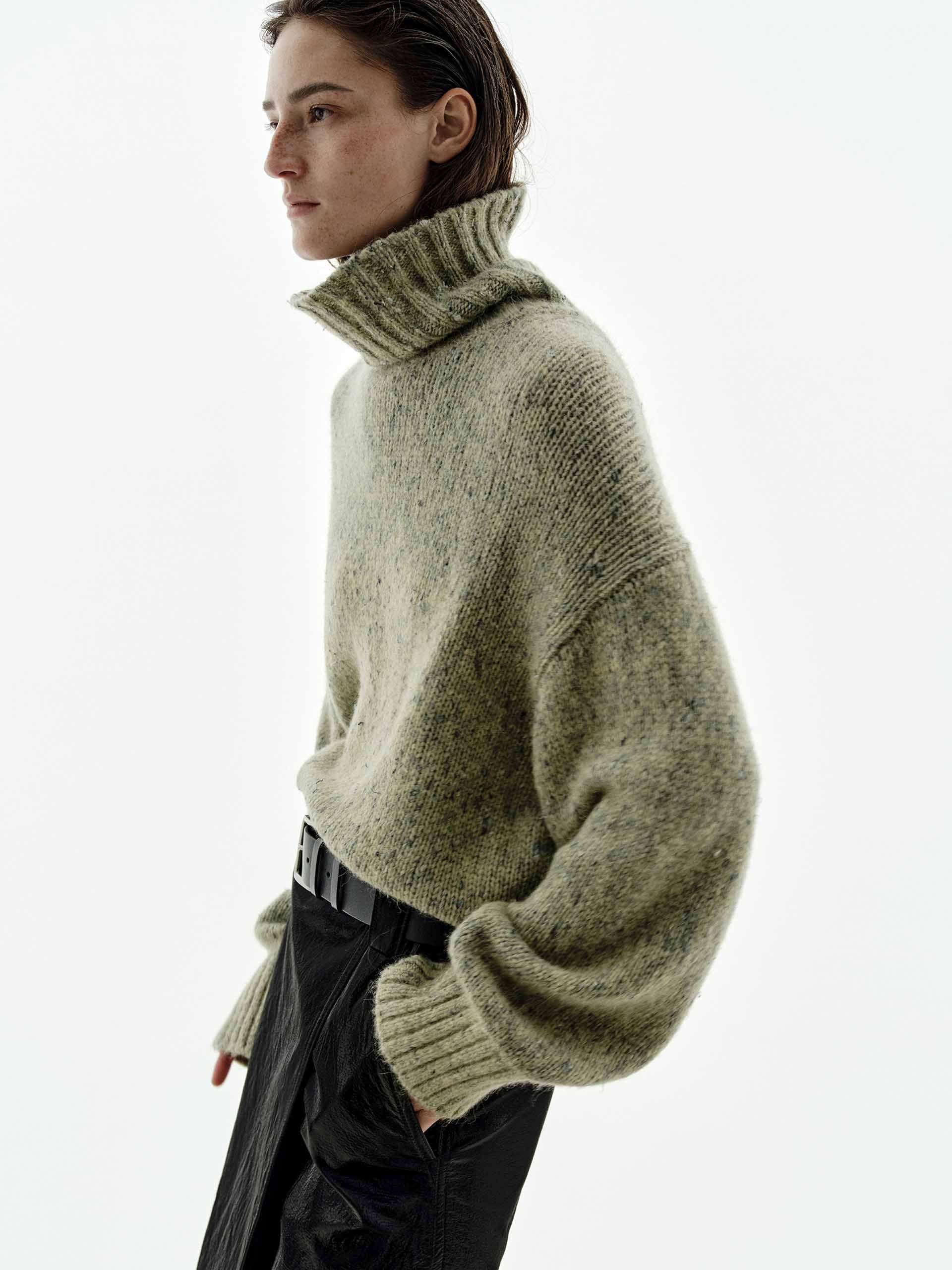 Alpaca Blend Turtleneck Sweater - Image 11