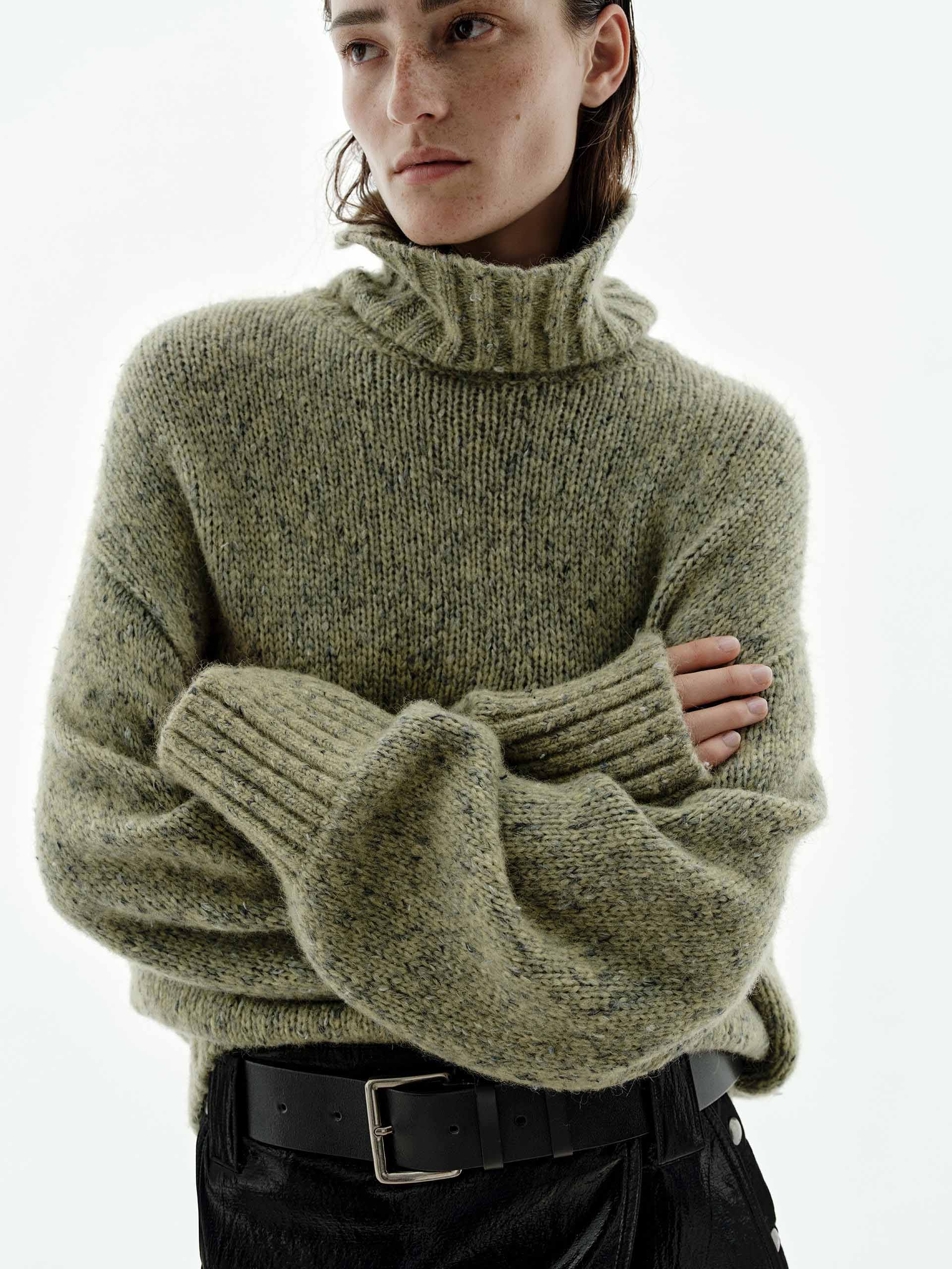 Alpaca Blend Turtleneck Sweater - Image 15