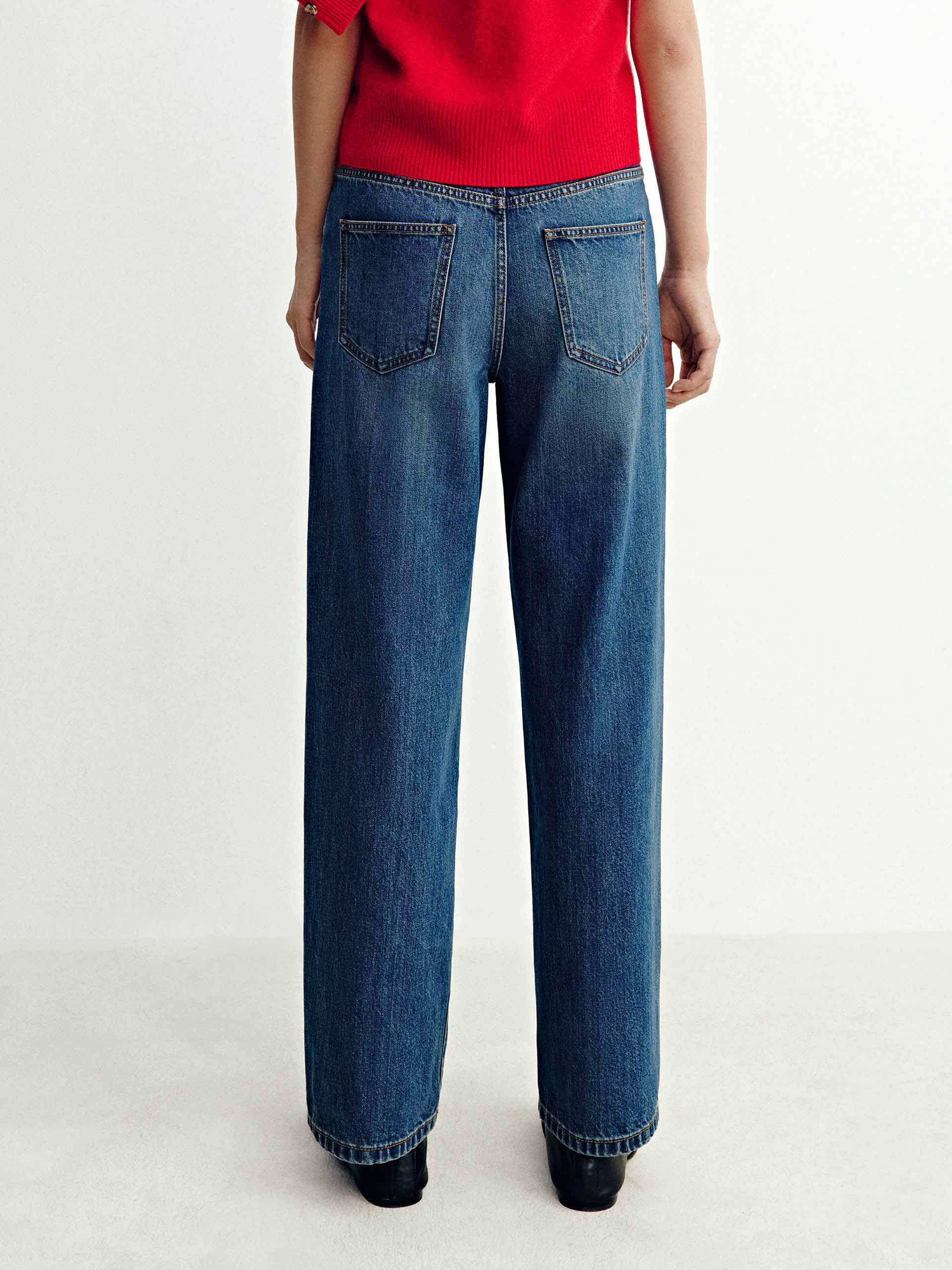 Ankle Length Straight Jeans - Image 3
