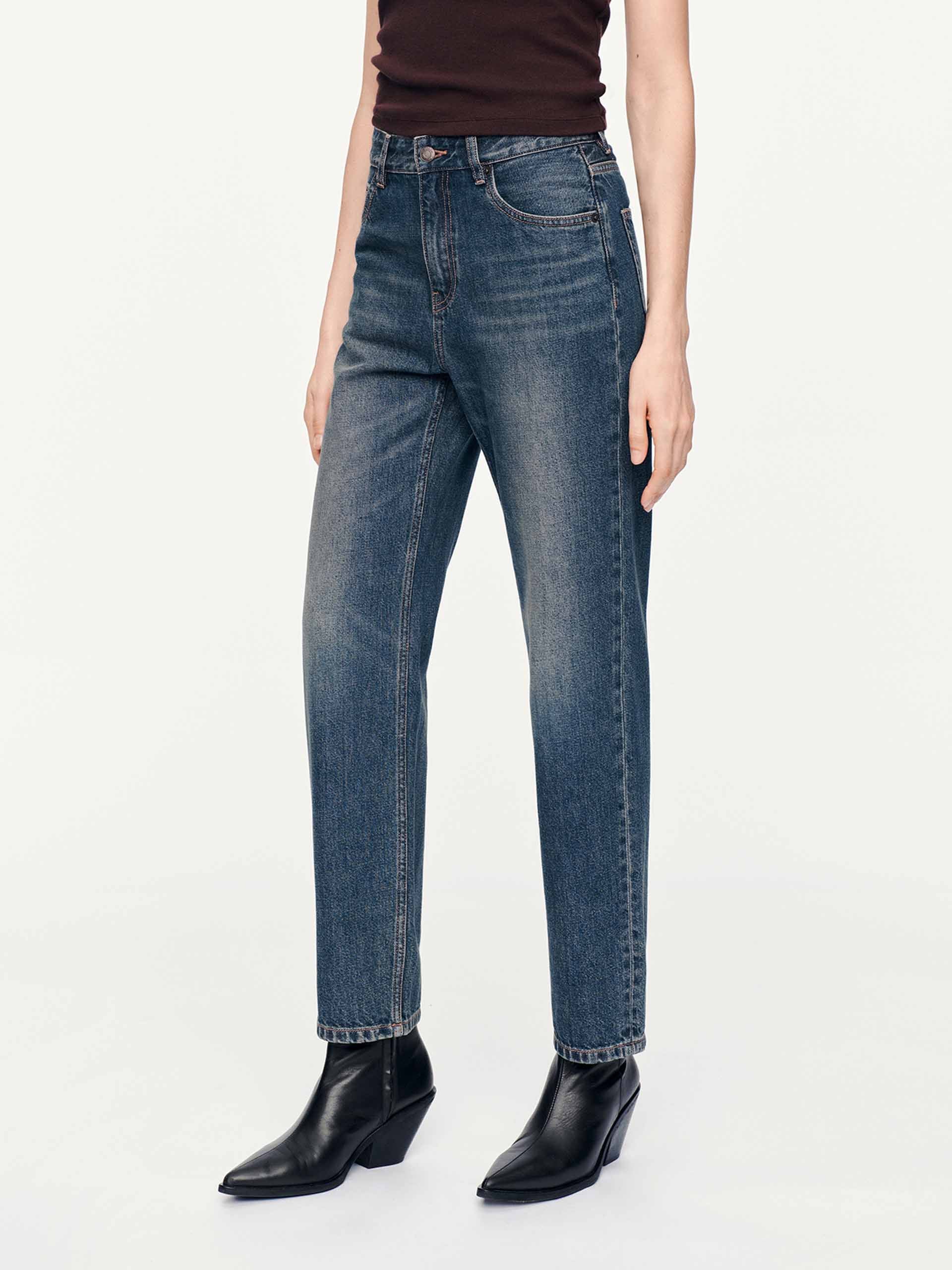 Ankle Length Tapered Jeans - Image 3