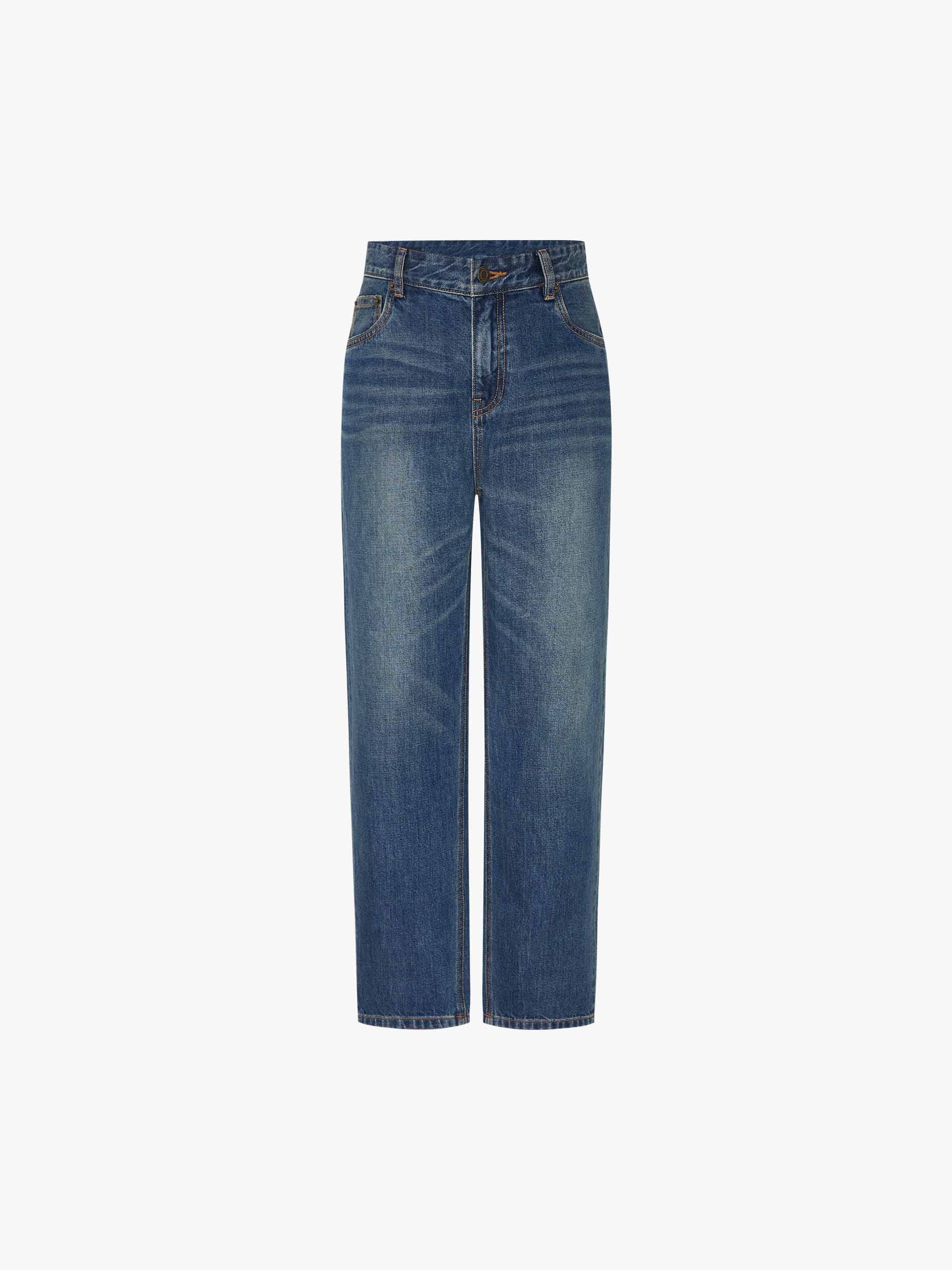 Ankle Length Tapered Jeans - Image 5