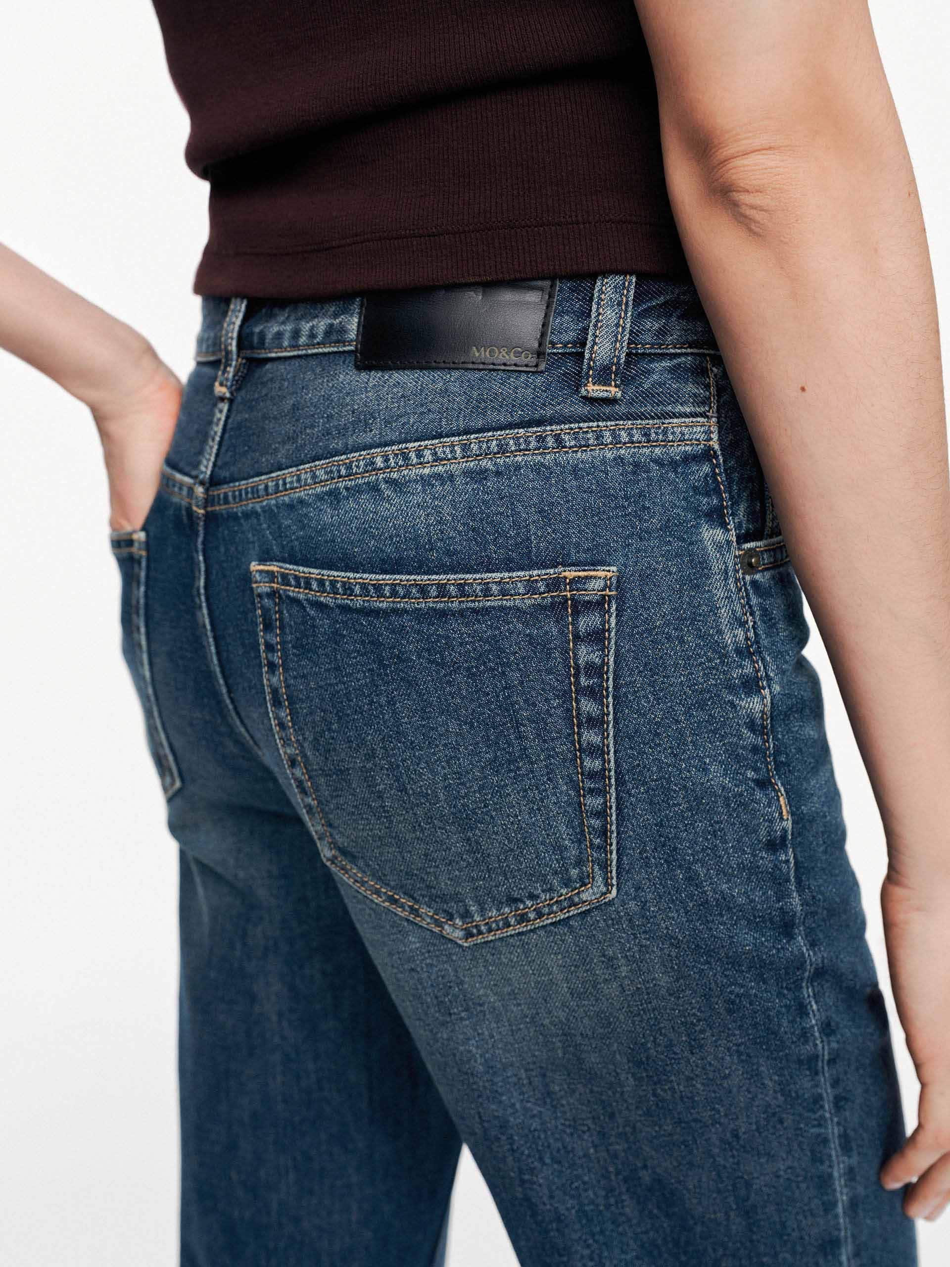Ankle Length Tapered Jeans - Image 7