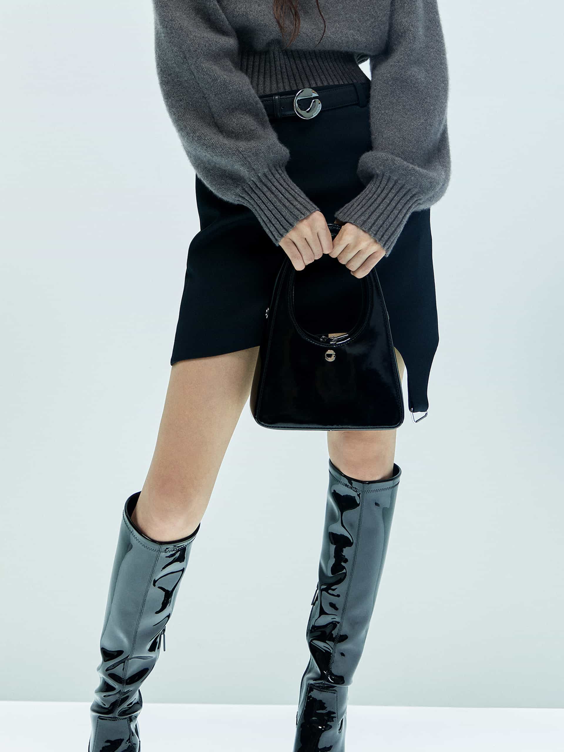 Asymmetric Mini Skirt - Image 8