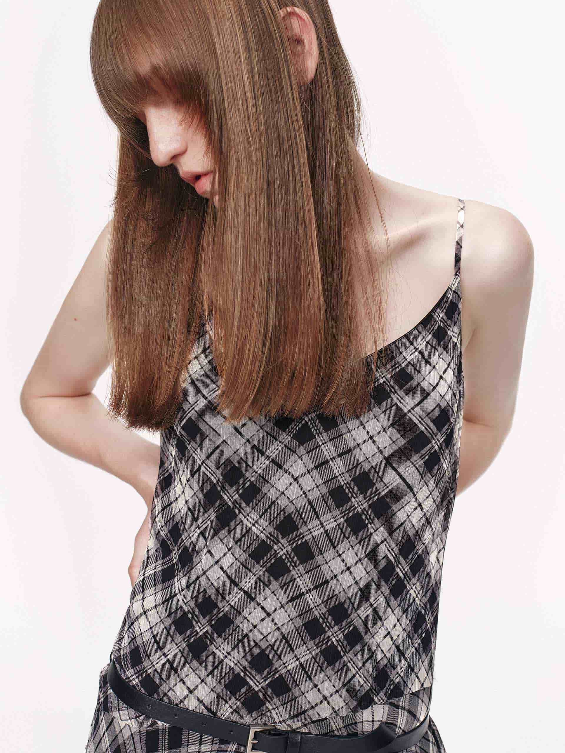 Asymmetrical Hem Cami Dress - Image 7