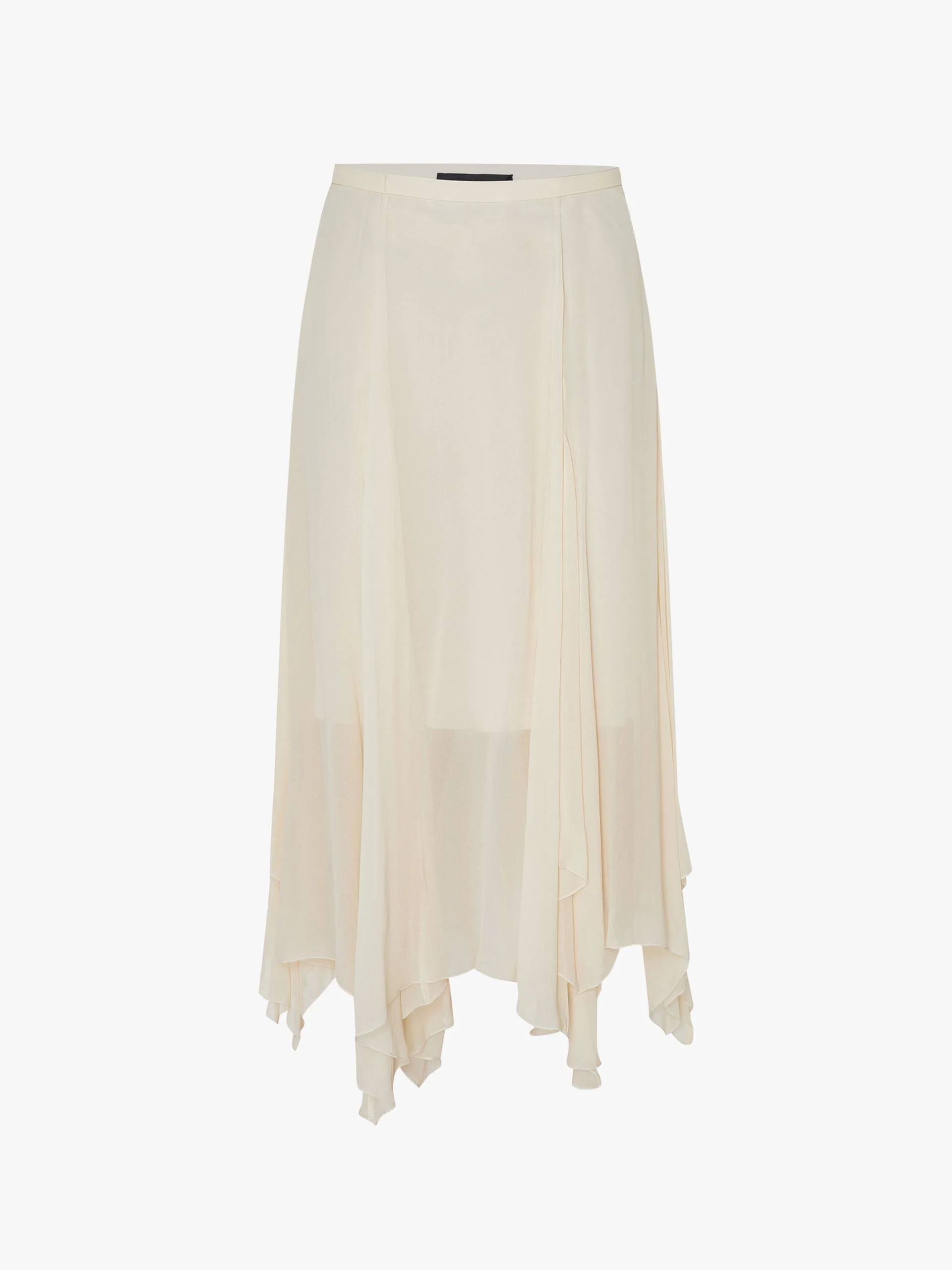 Asymmetrical Hem Flowy Skirt - Image 5