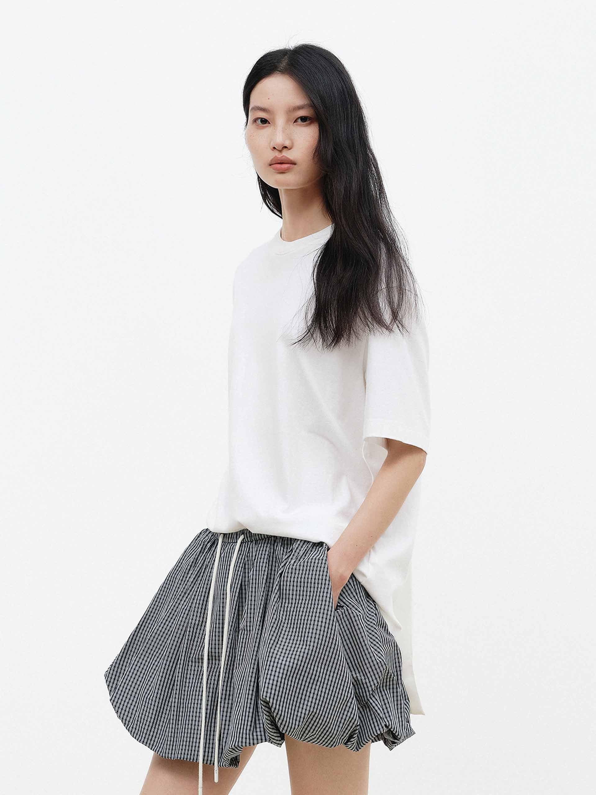Back Bow Cotton T-shirt - Image 14