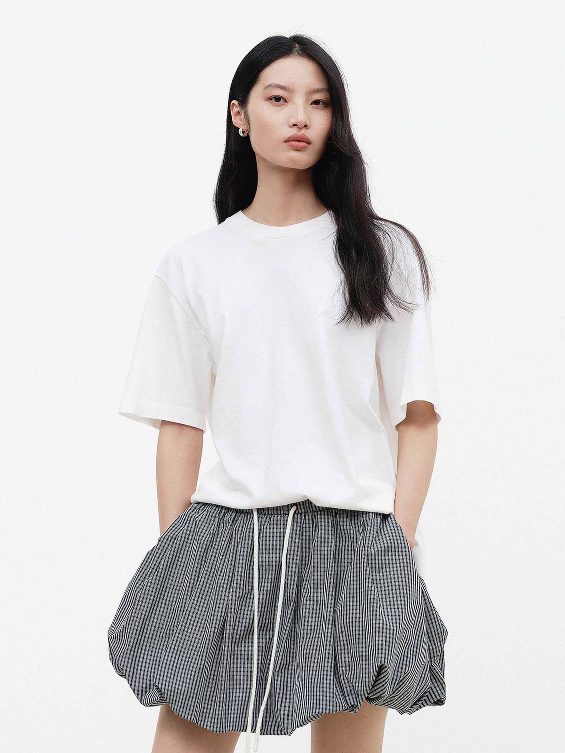 Back Bow Cotton T-shirt - Image 15