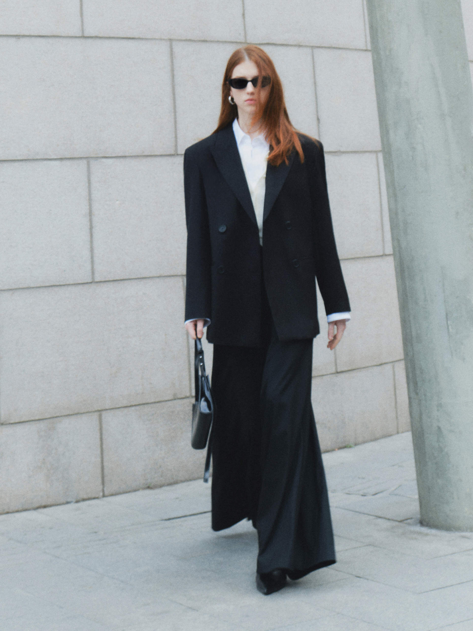 Back Cutout Tie Blazer - Image 2