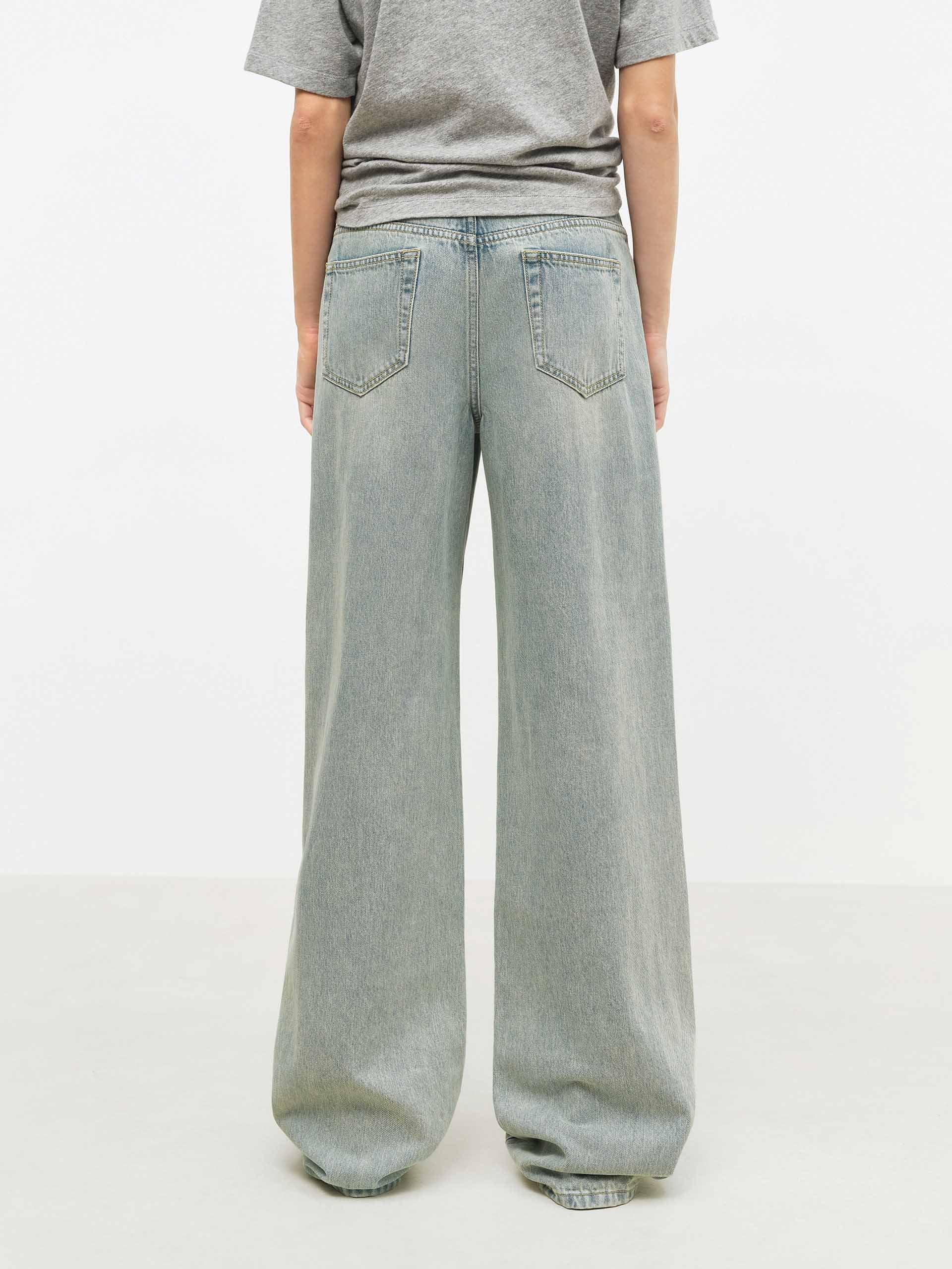 Back Label Cotton Jeans - Image 3