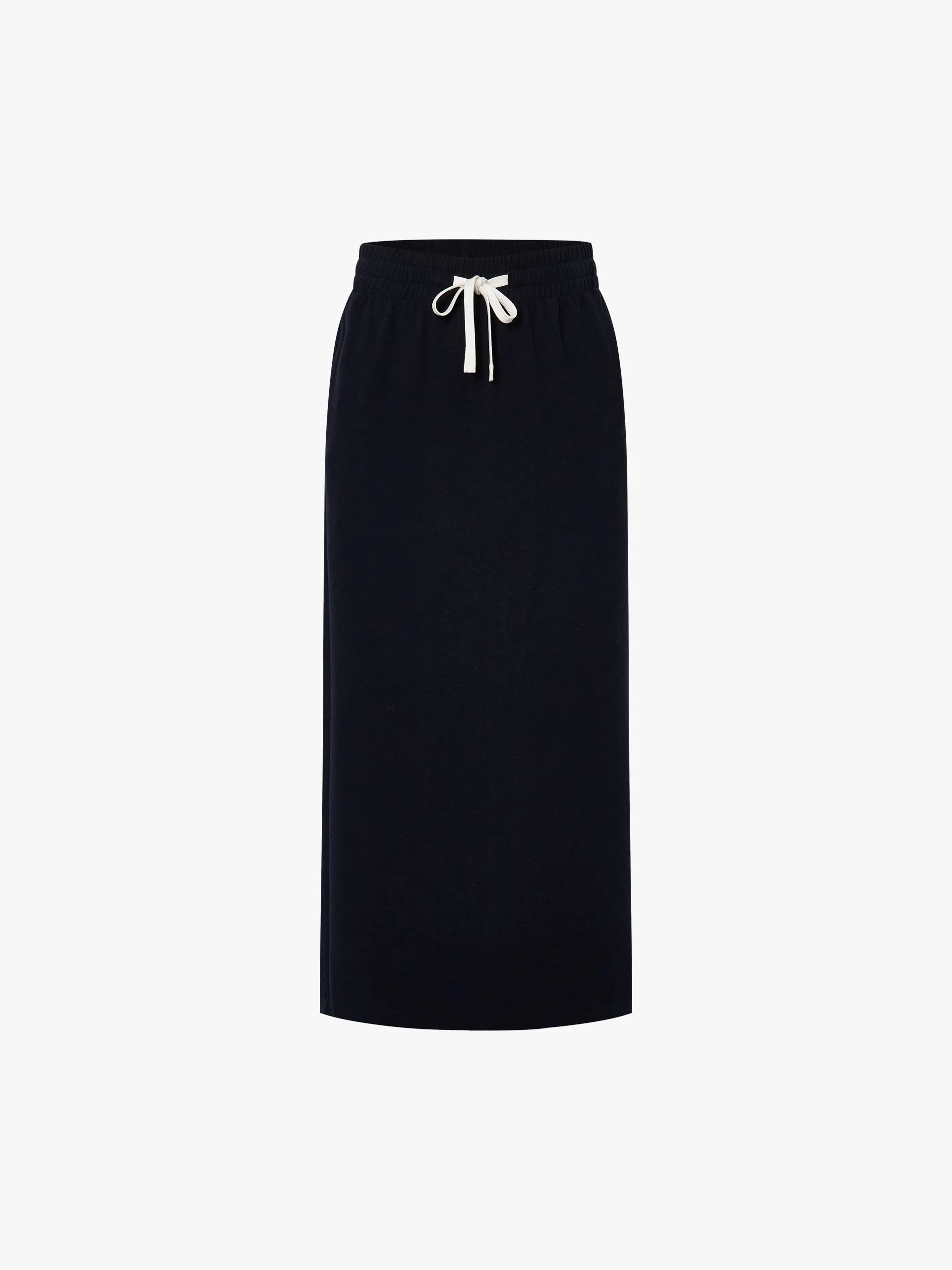 Back Slit Drawstring Skirt - Image 5