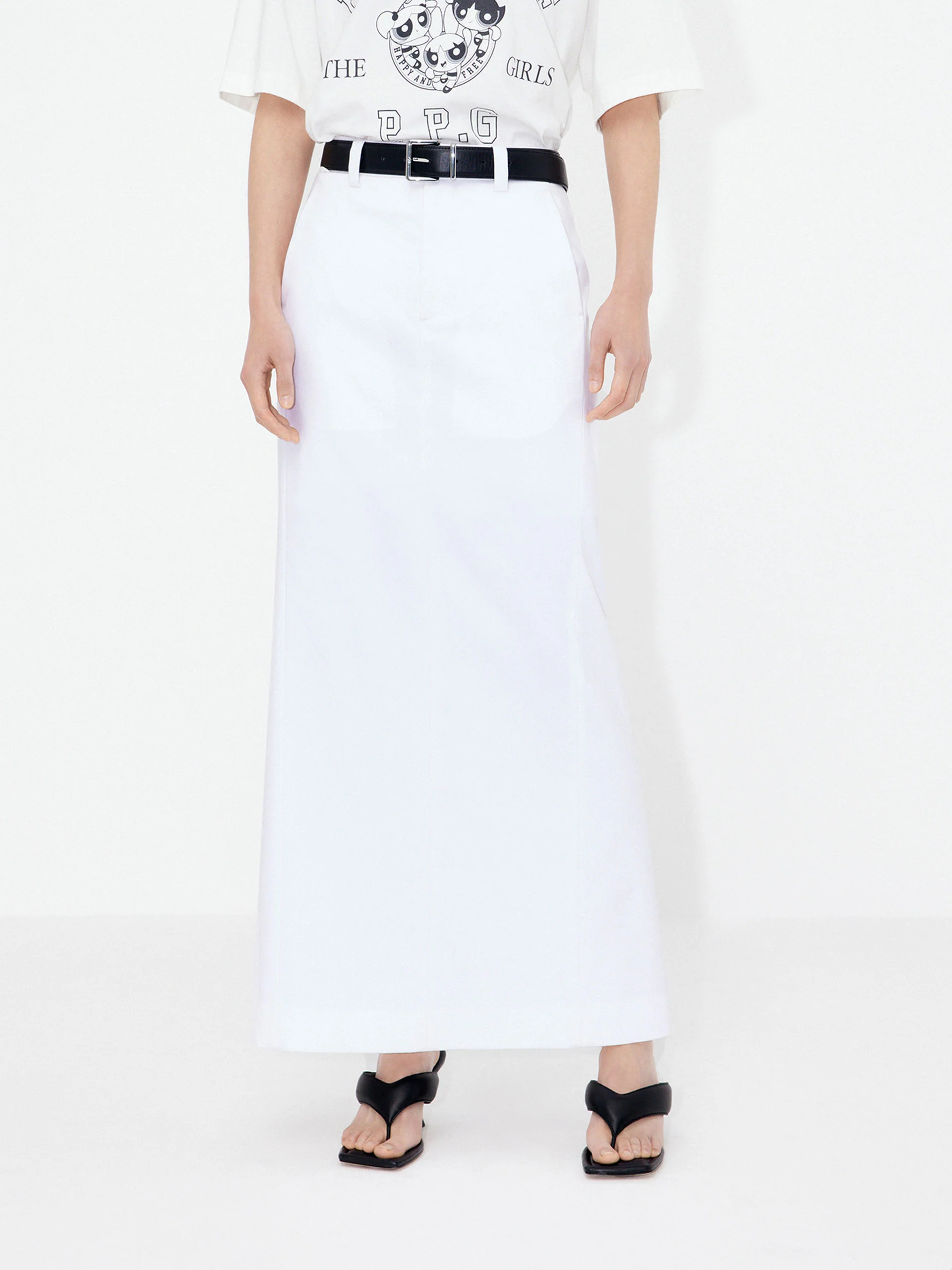 Back Slit Maxi Skirt - Image 10