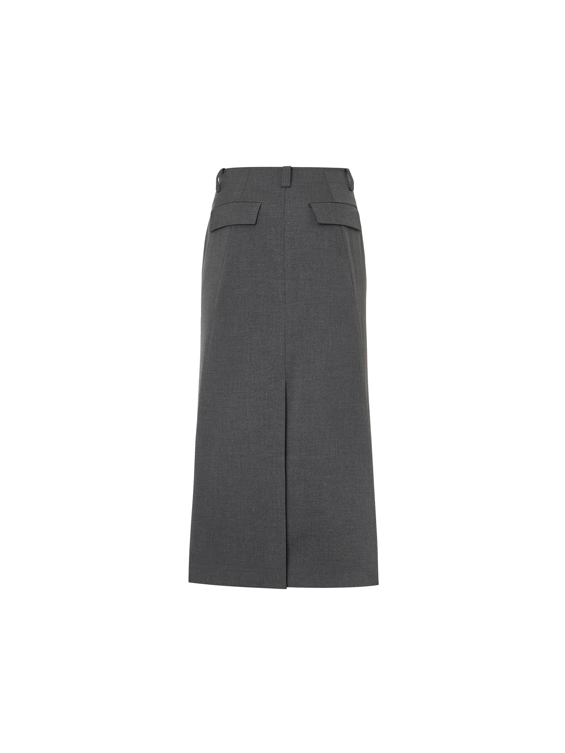 Back Slit Maxi Skirt - Image 5