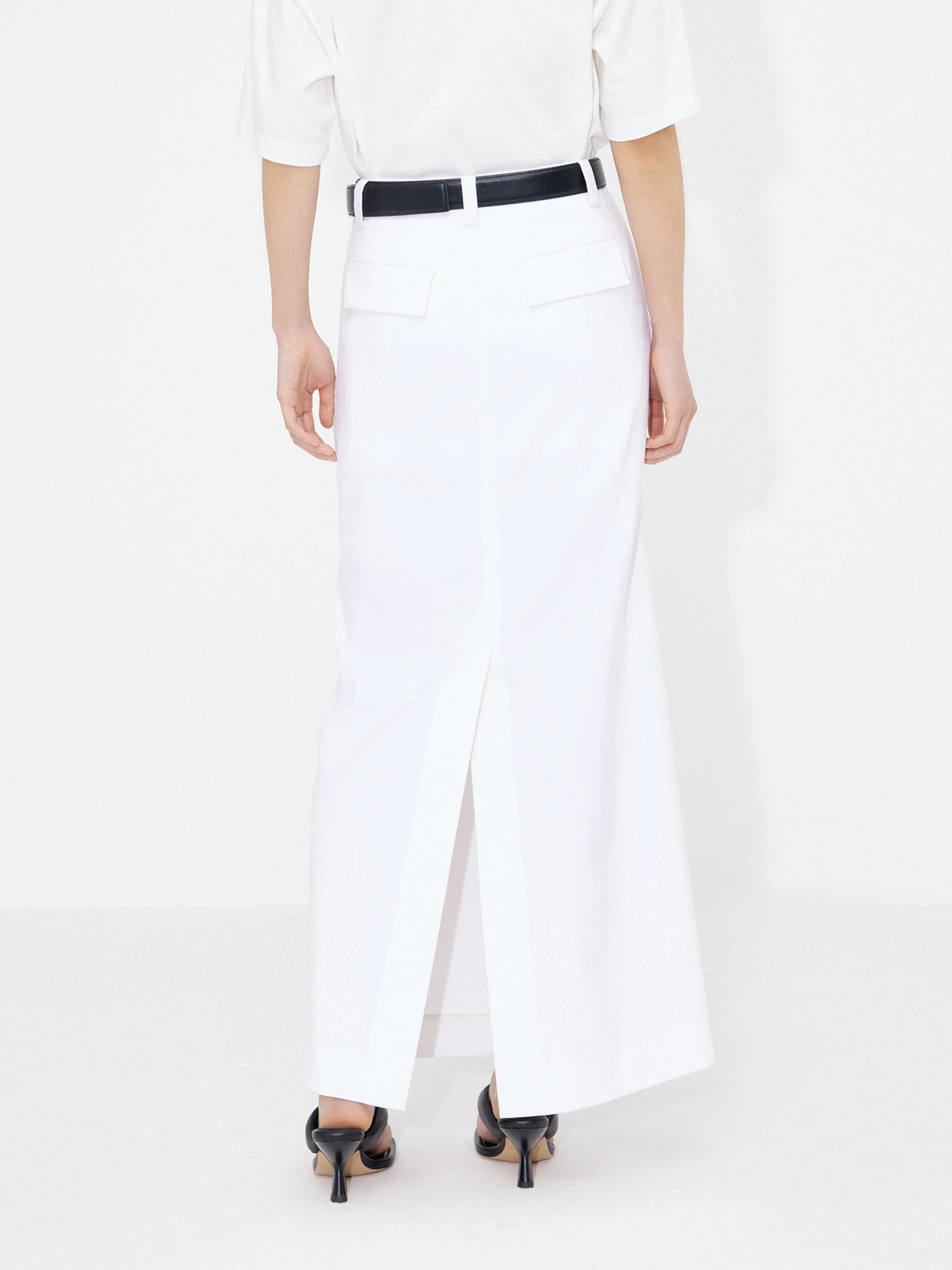 Back Slit Maxi Skirt - Image 9