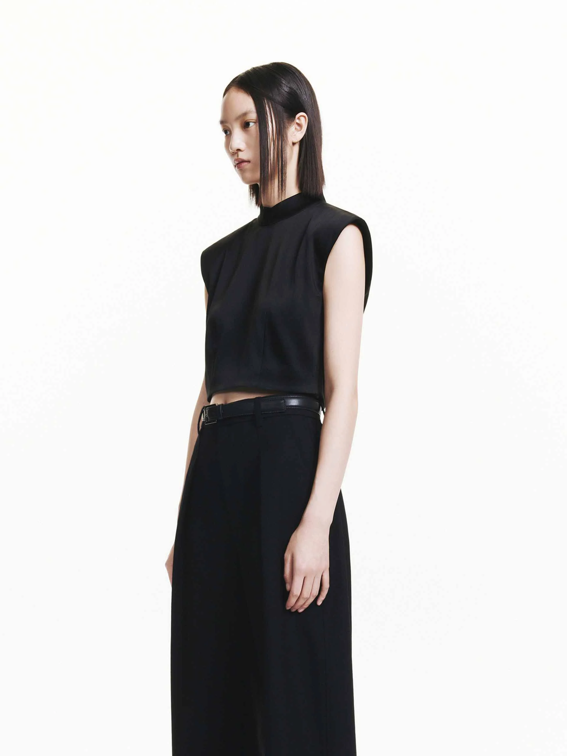 Back Zip Cropped Top - Image 6