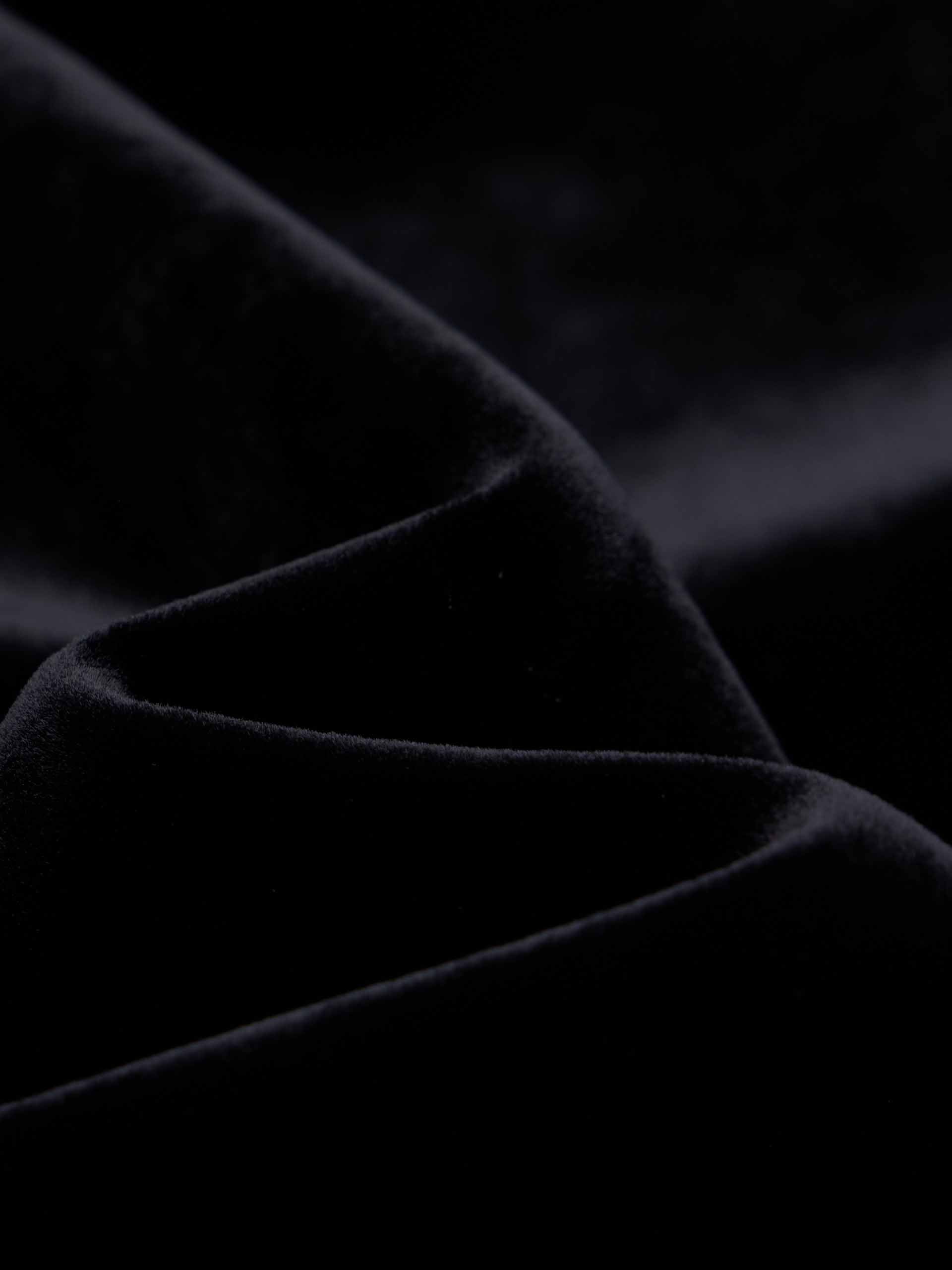 Backless Tie Detail Velvet Dress - Image 4