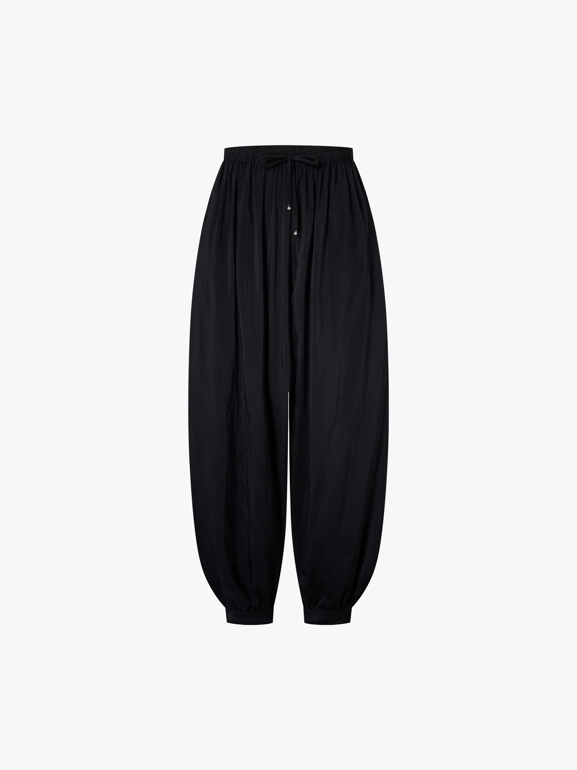 Balloon Cupro Blend Pants - Image 5