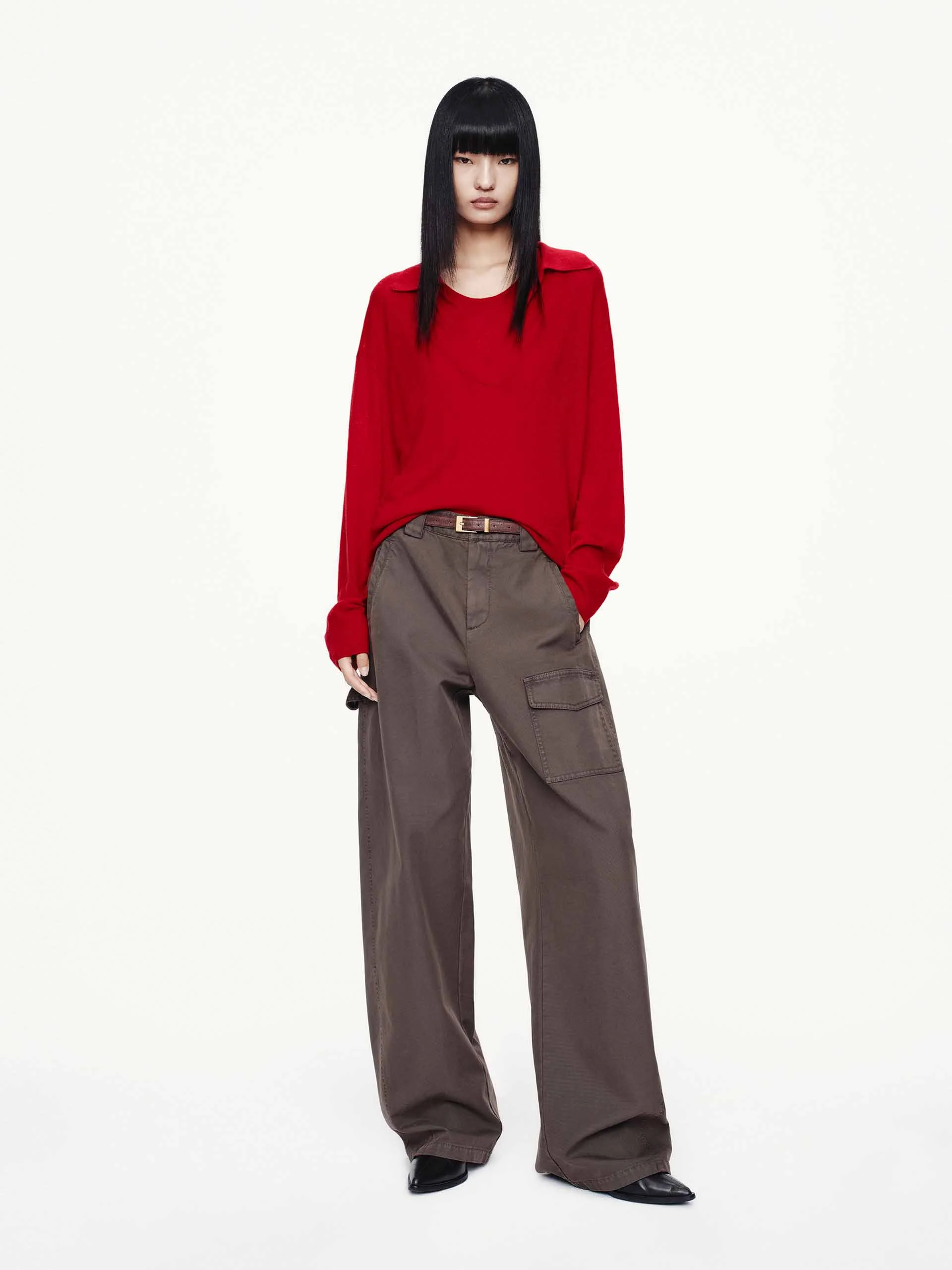 Barrel Leg Cargo Pants - Image 10