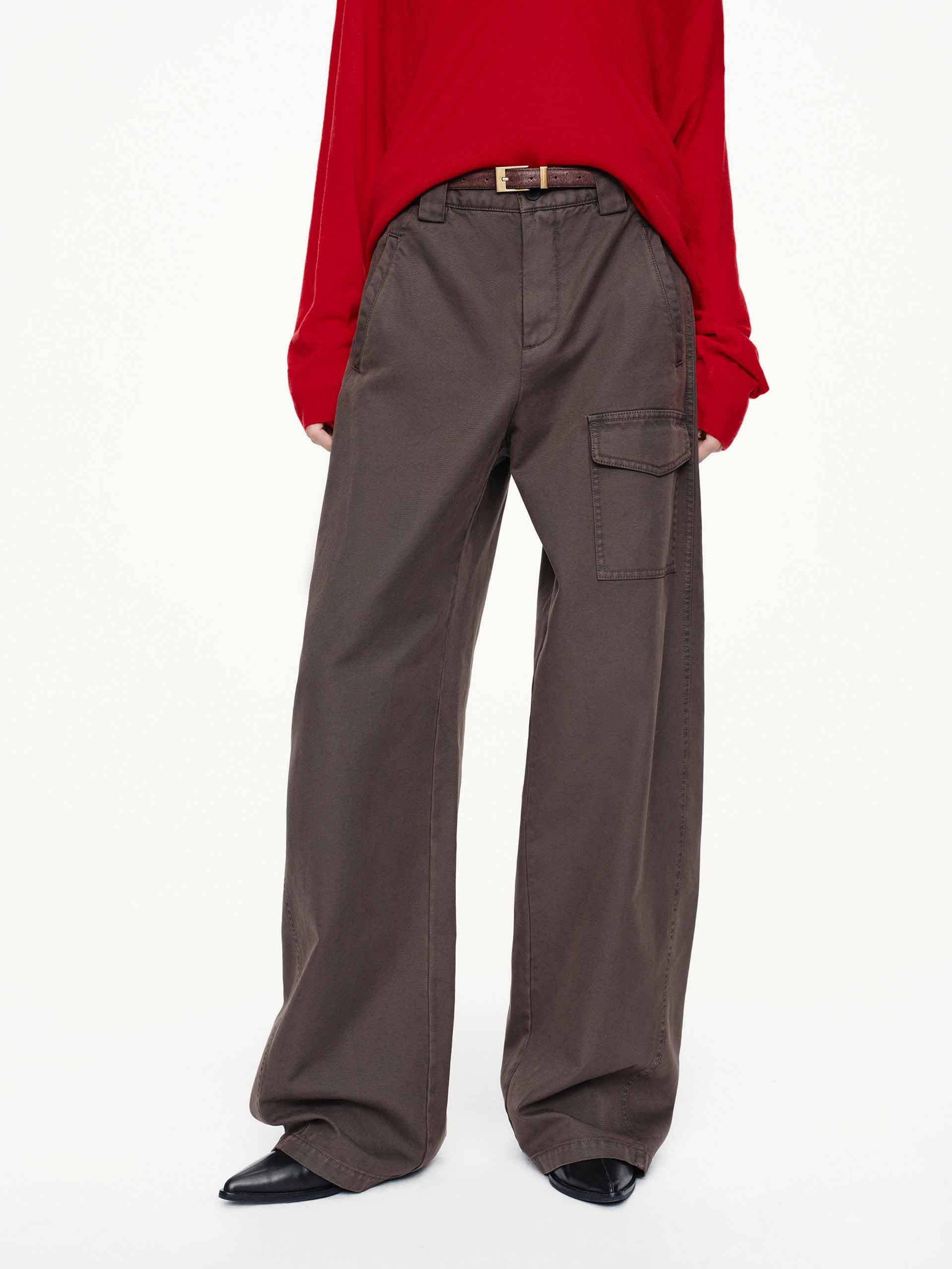 Barrel Leg Cargo Pants - Image 9