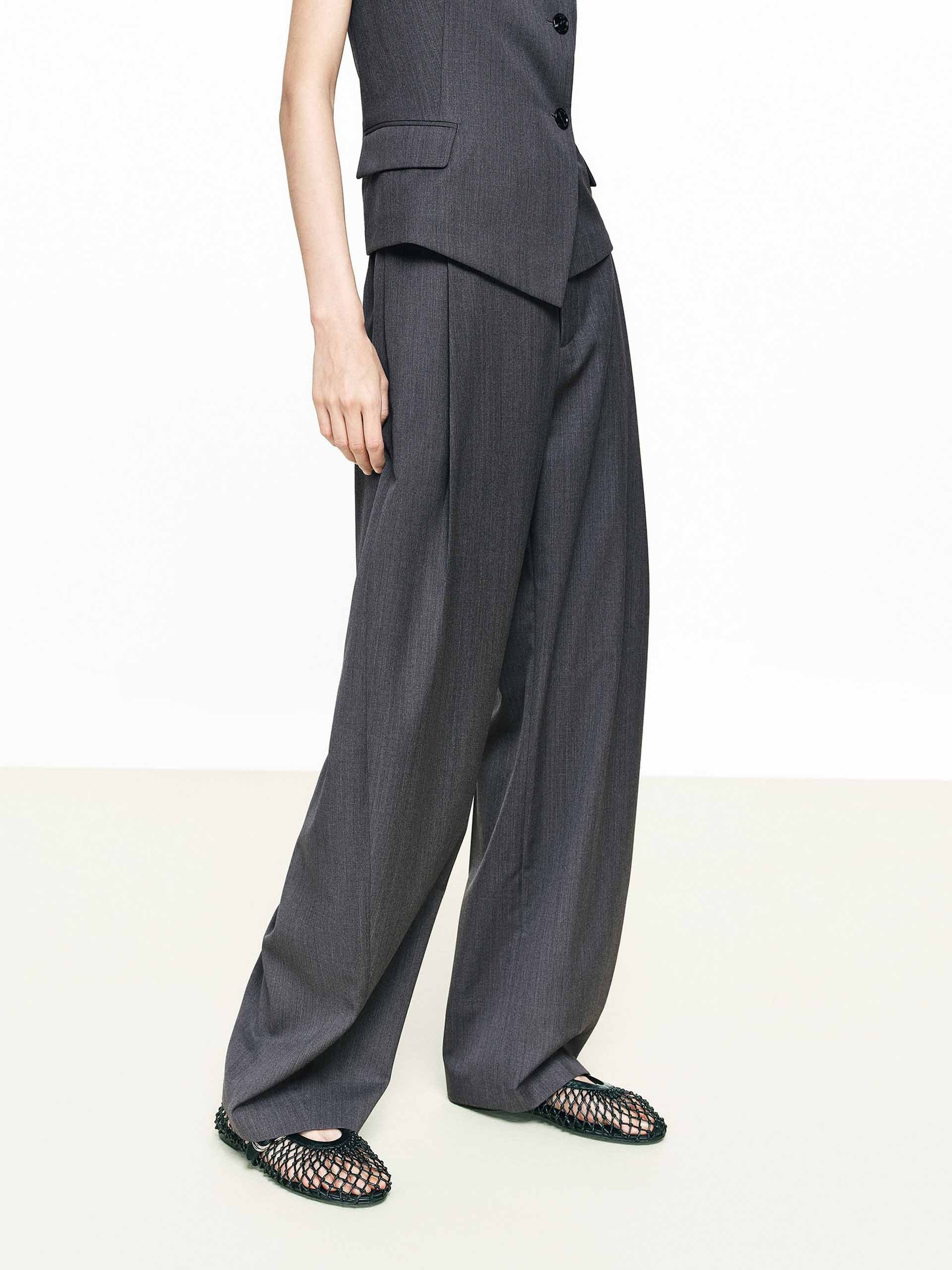Barrel Wool Blend Pants - Image 3
