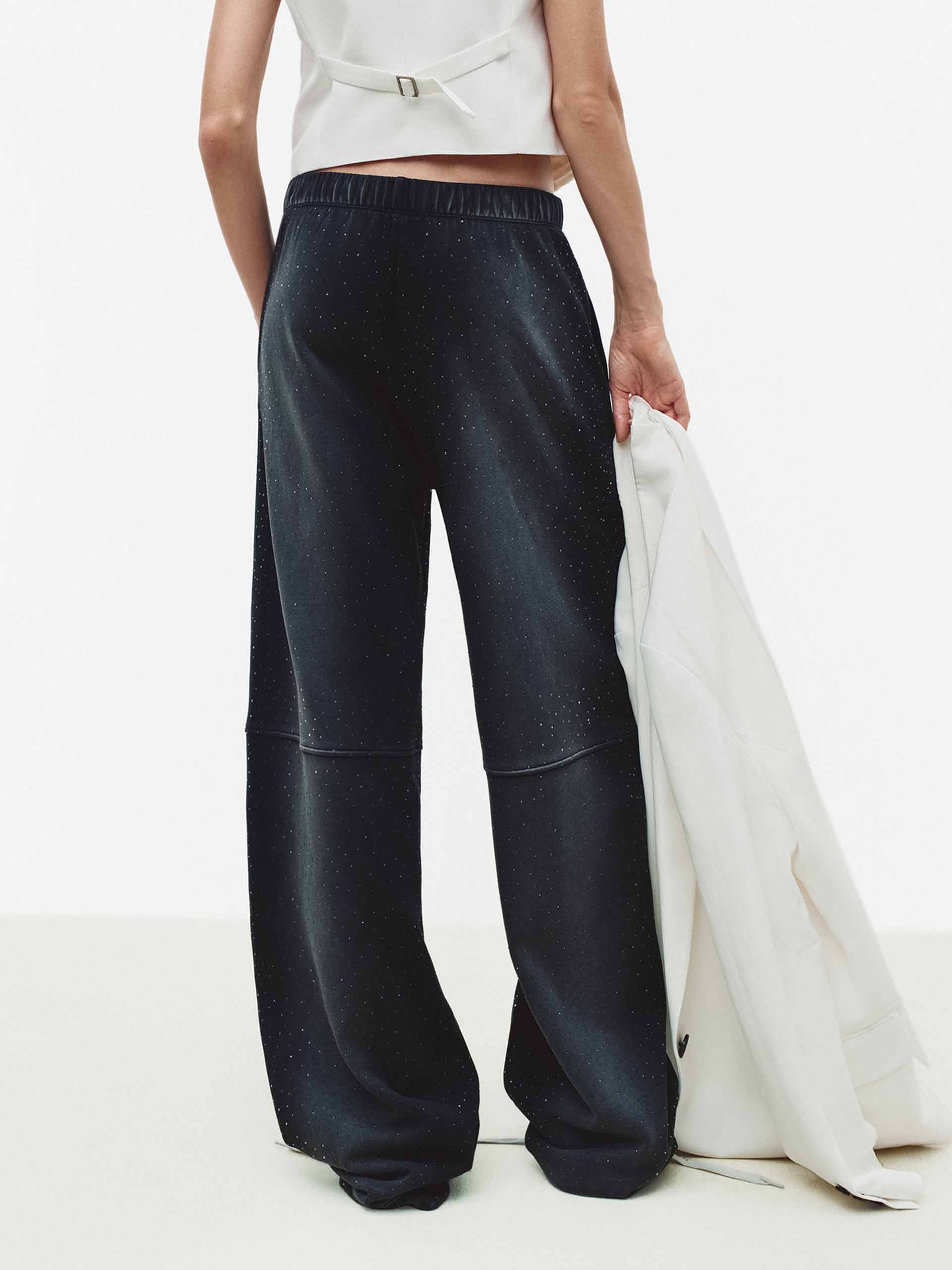 Beaded Detail Cotton Pants - Image 6