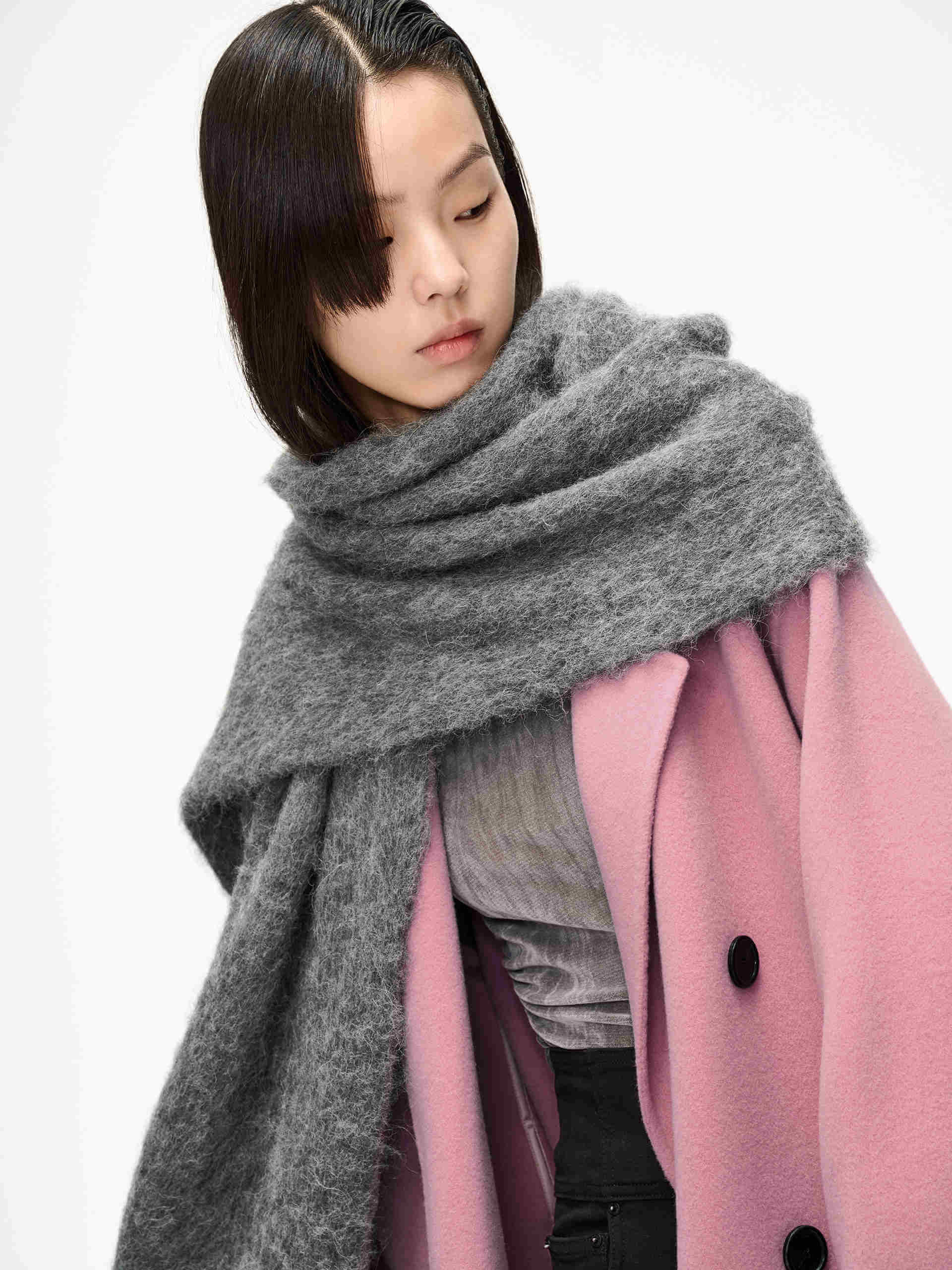 Belted Double Faced Wool Coat - Image 22