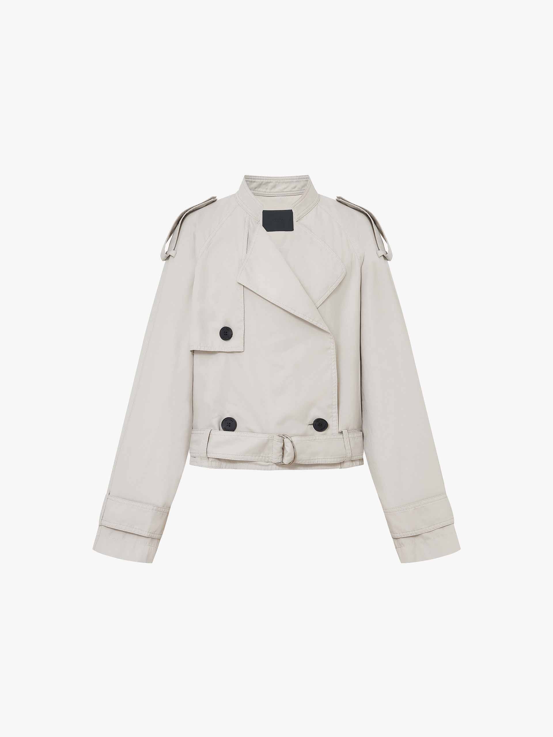 Belted Hem Loose Jacket - Image 13