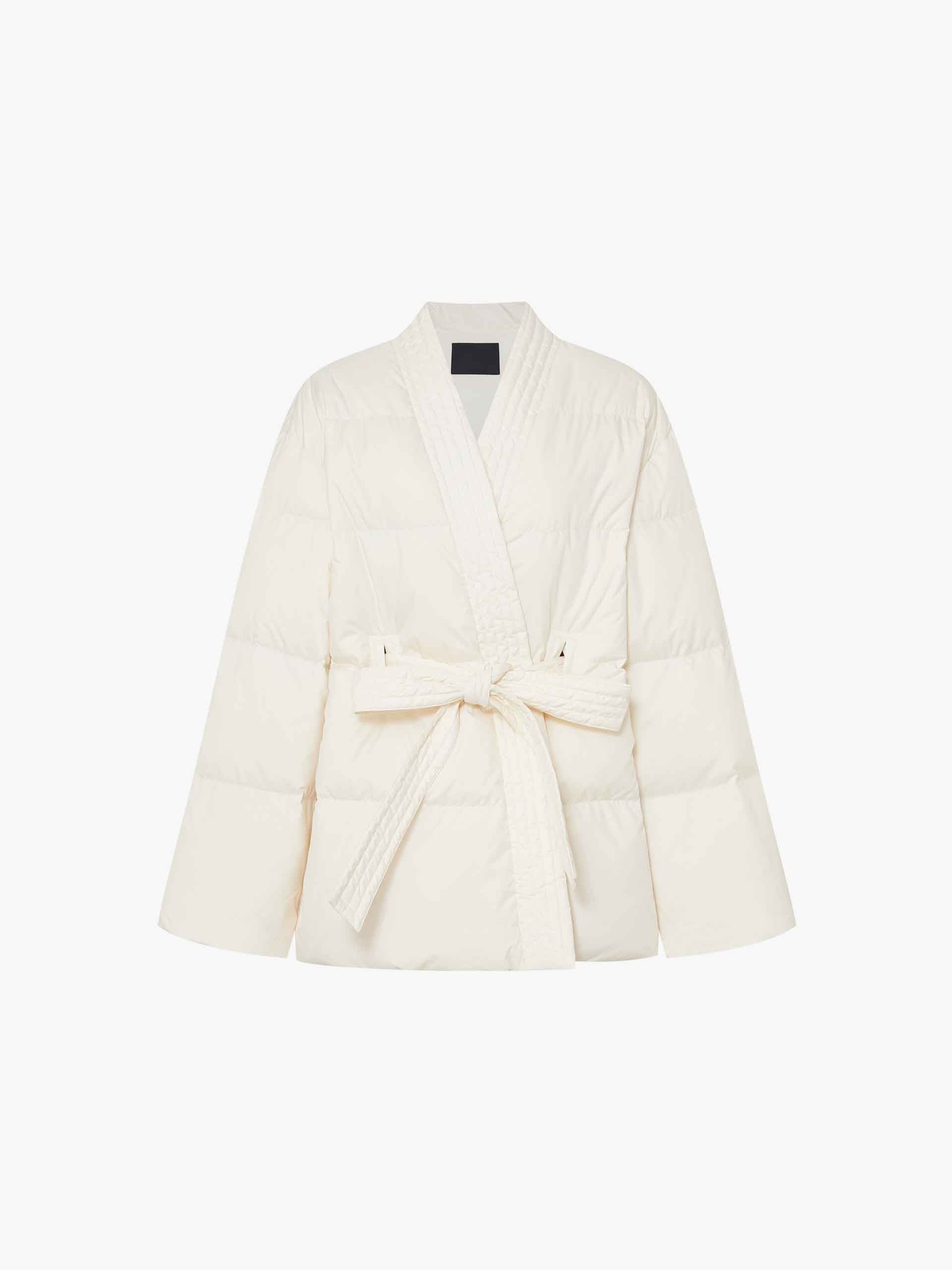 Belted Quilted Down jacket - Image 5