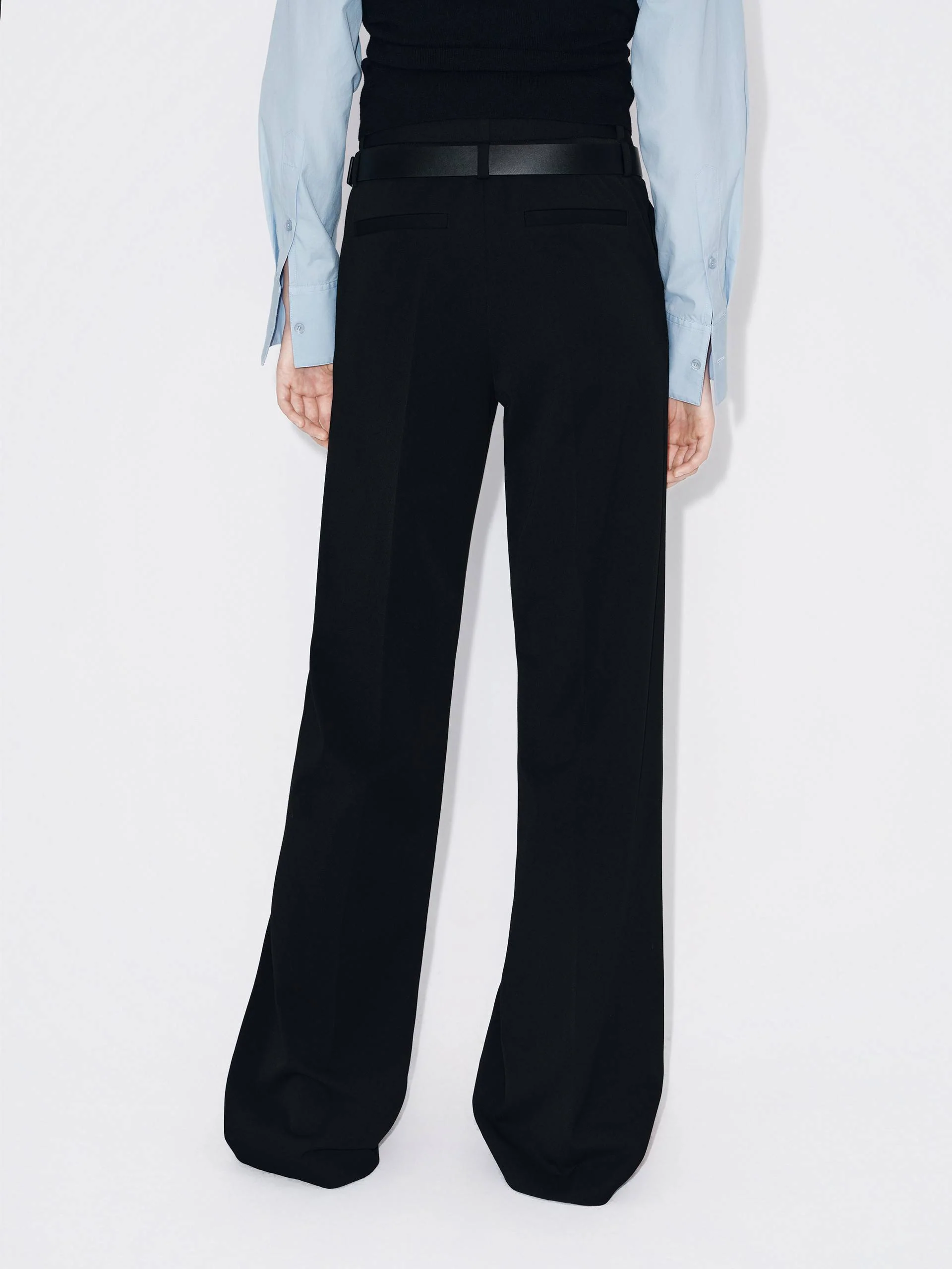 Belted Straight Leg Pants - Image 13