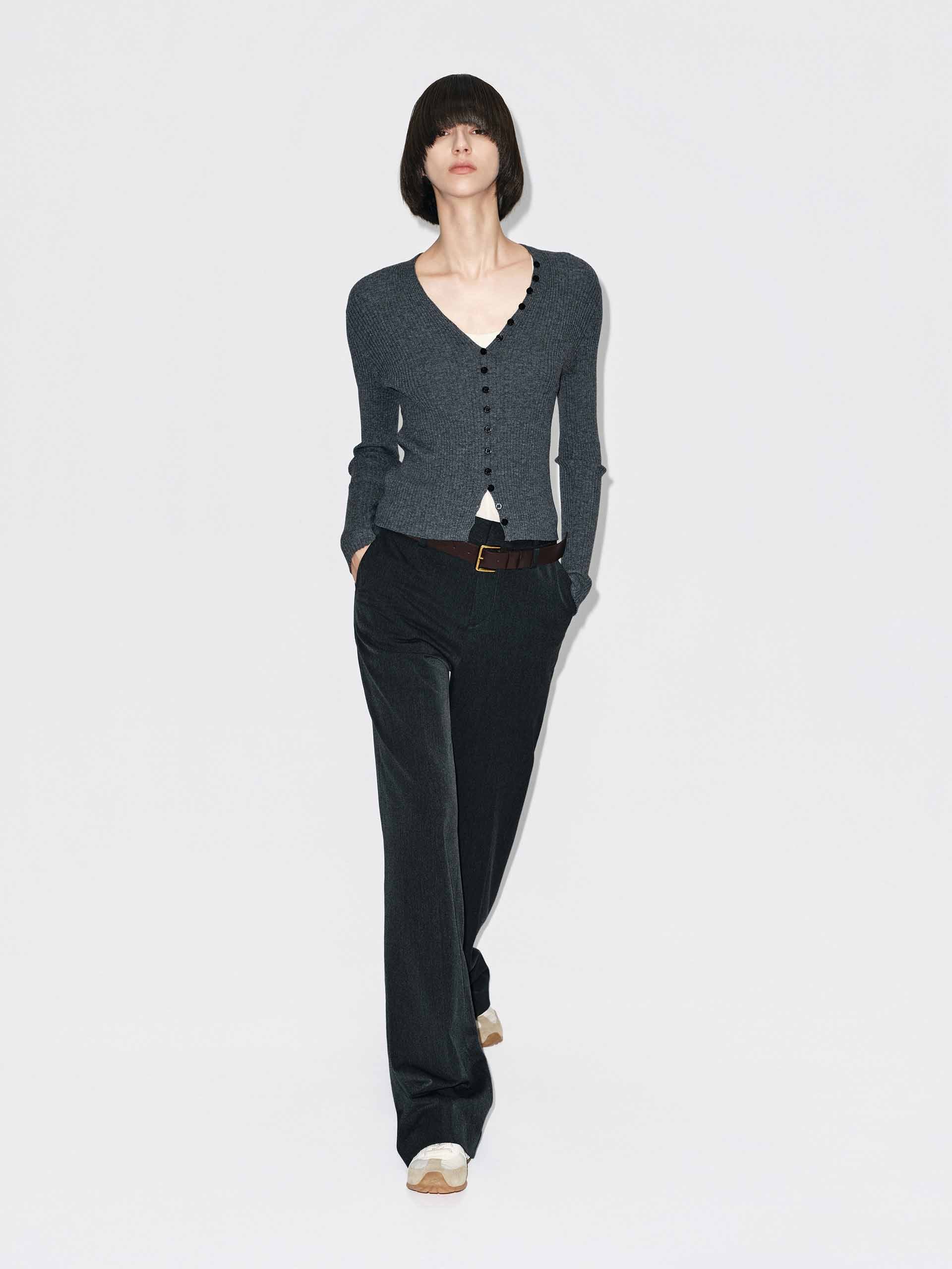 Belted Straight Leg Pants - Image 2