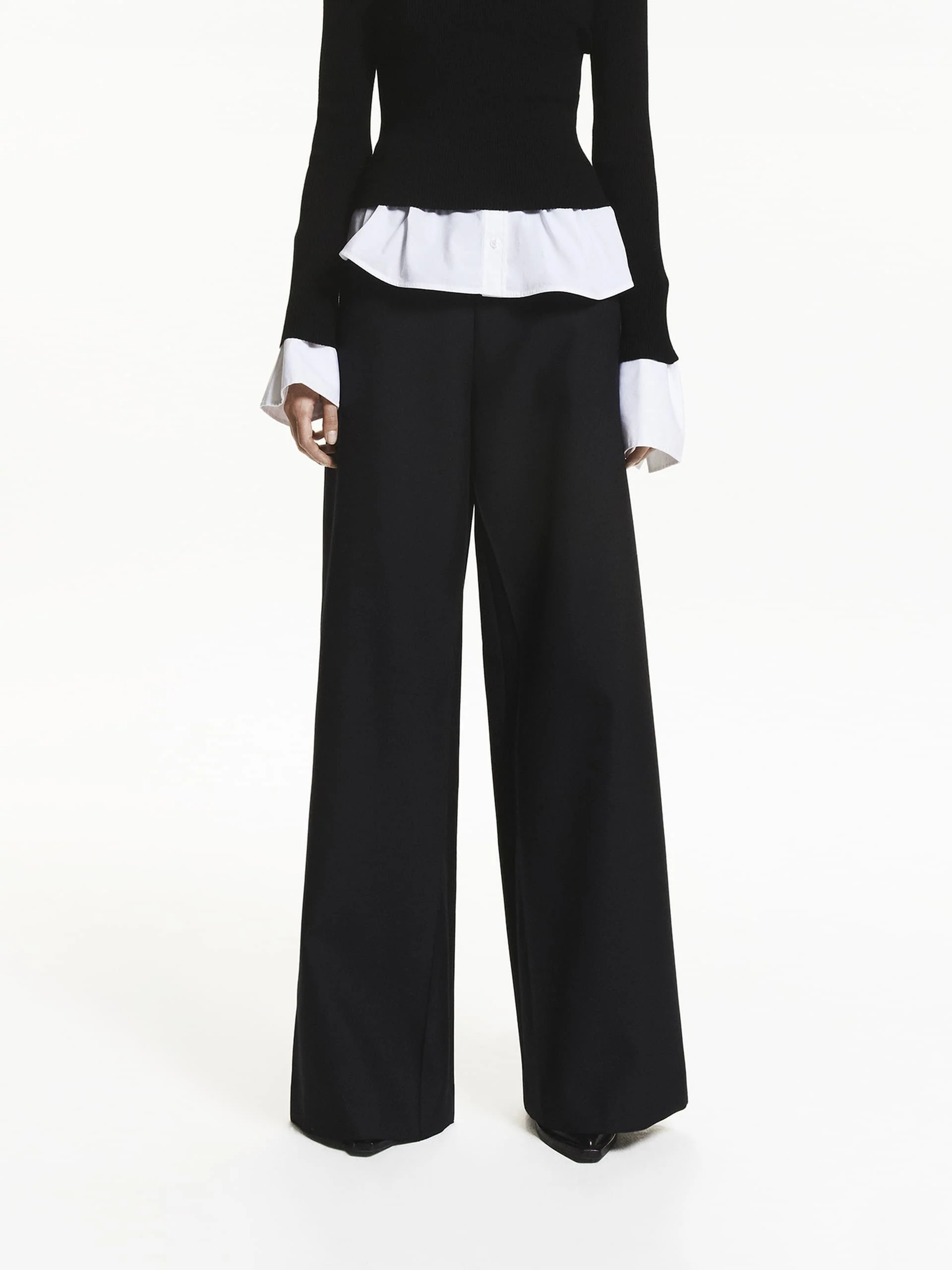 Belted Wide Leg Pants - Image 9