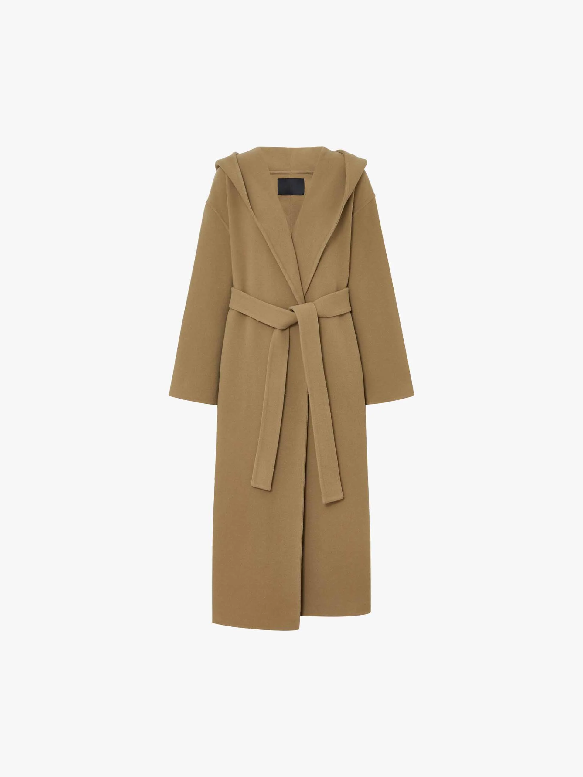 Belted Wool Long Coat - Image 5