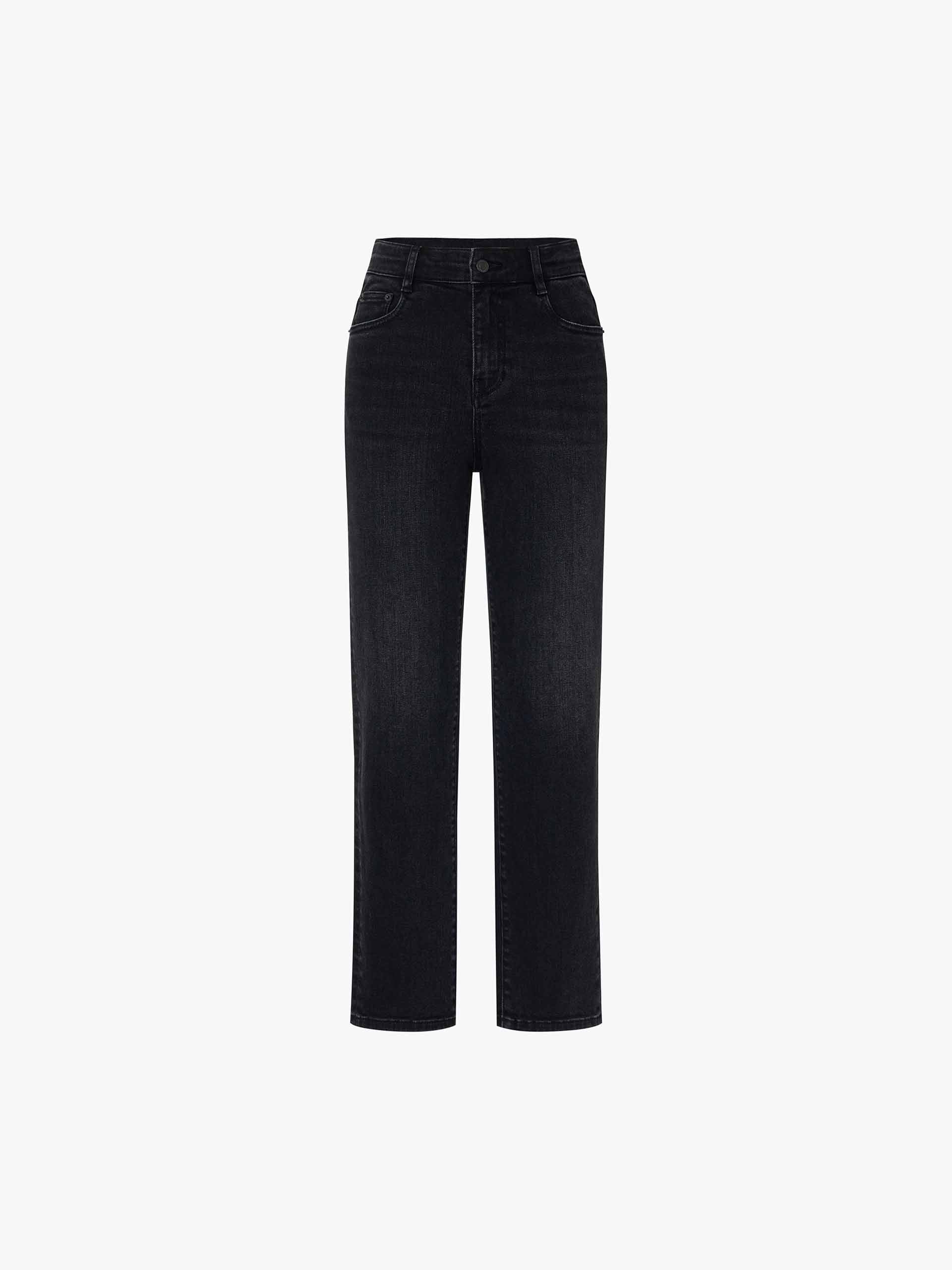 Black Tapered Ankle Jeans - Image 5