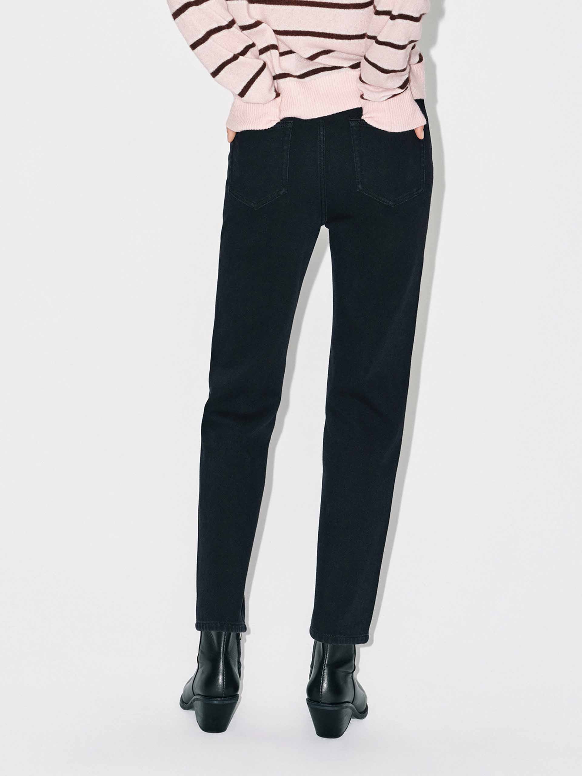 Black Tapered Ankle Jeans - Image 7