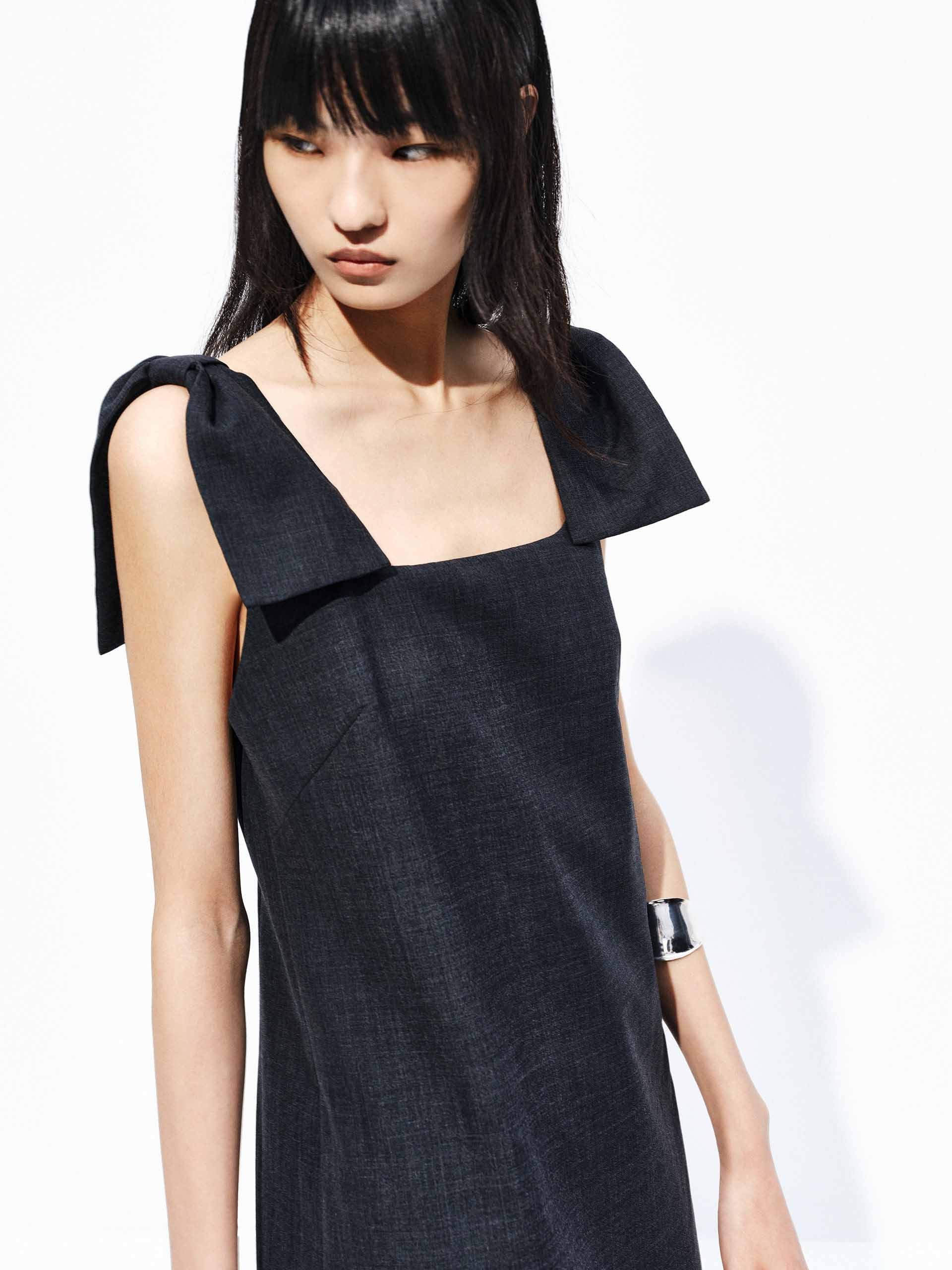 Bow Strap Tank Dress - Image 7