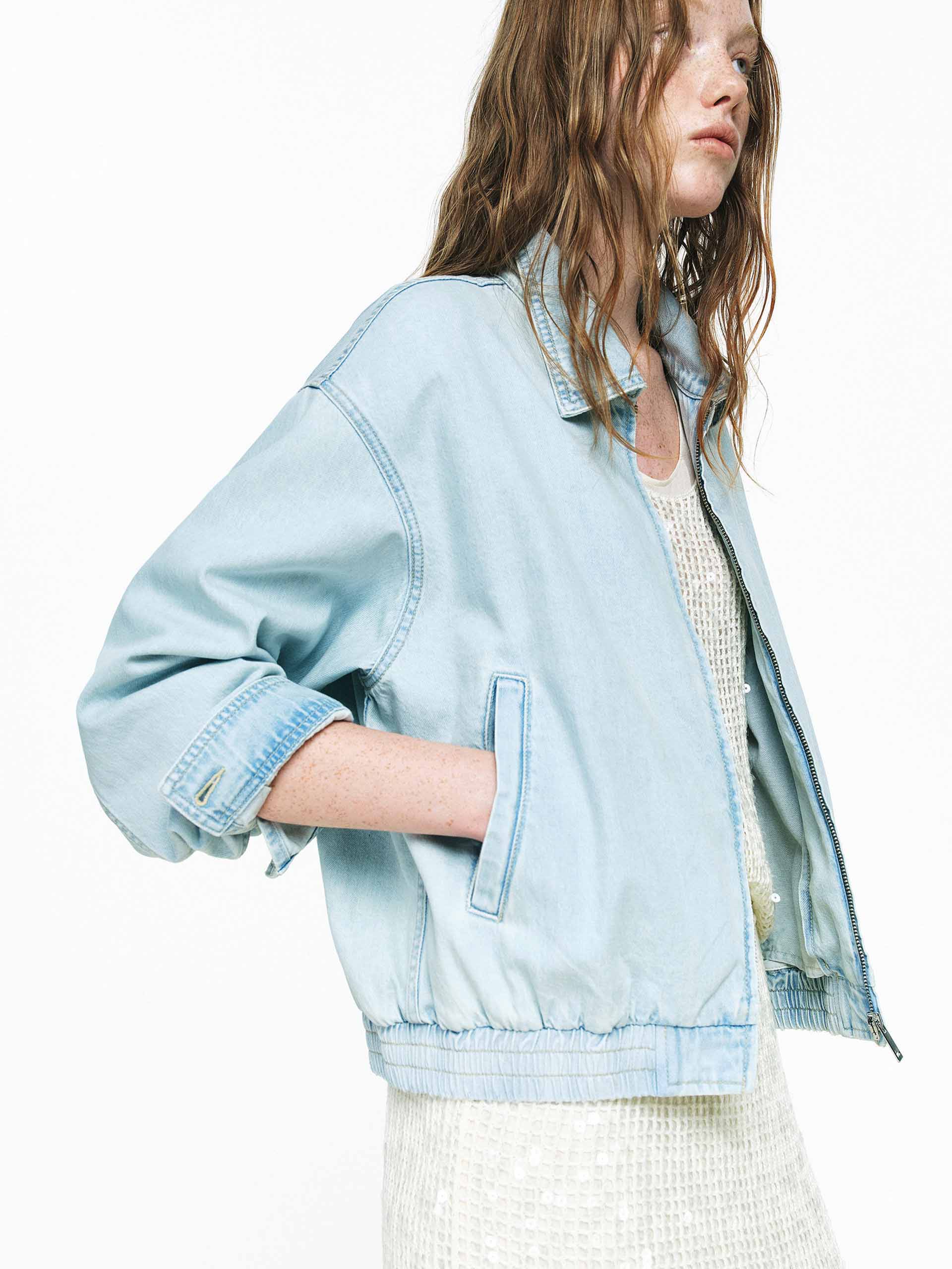 Boxy Fit Cotton Jacket - Image 3