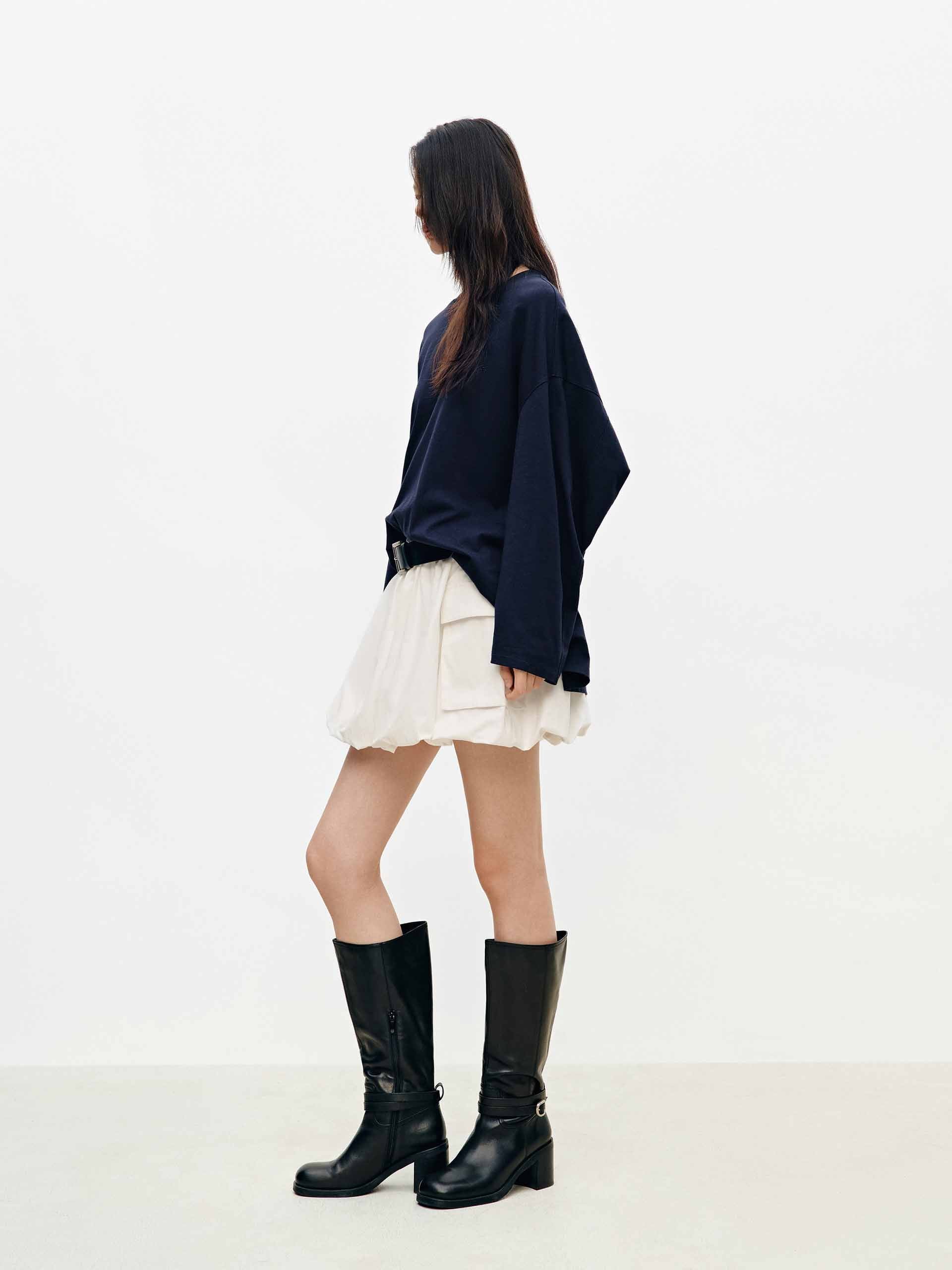 Bubble Shaped Mini Skirt - Image 2