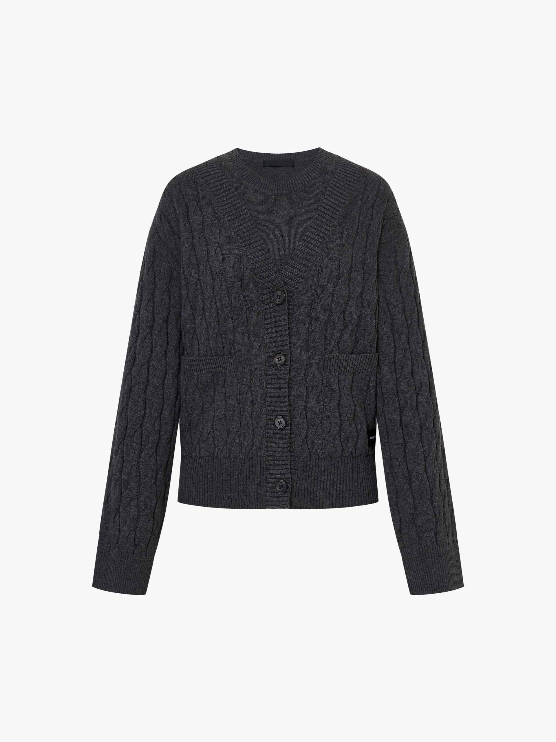 Cable Knitted Cardigan Set - Image 5
