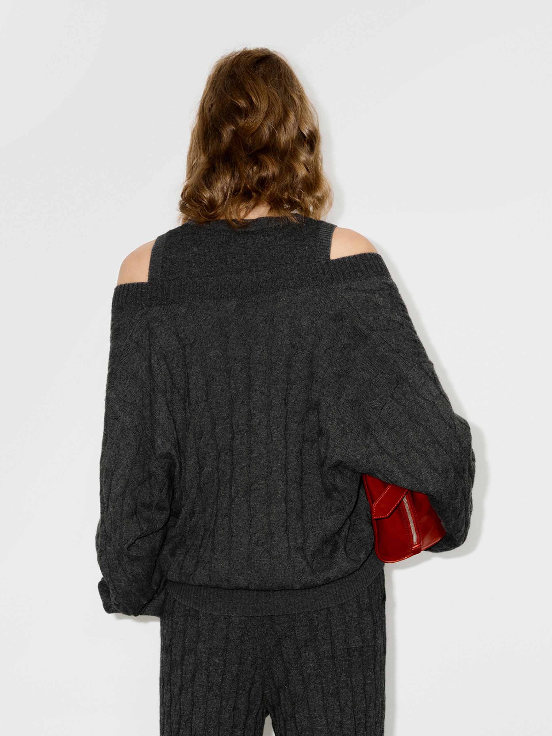 Cable Knitted Cardigan Set - Image 6