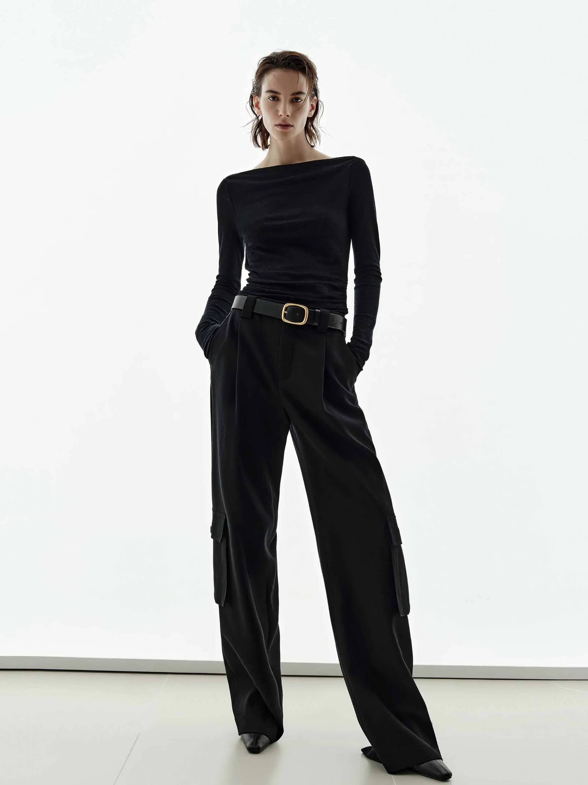 Cargo High Waist Trousers - Image 10