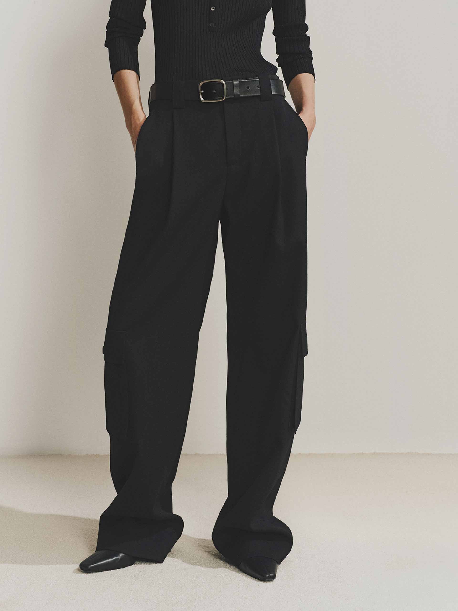 Cargo High Waist Trousers - Image 9