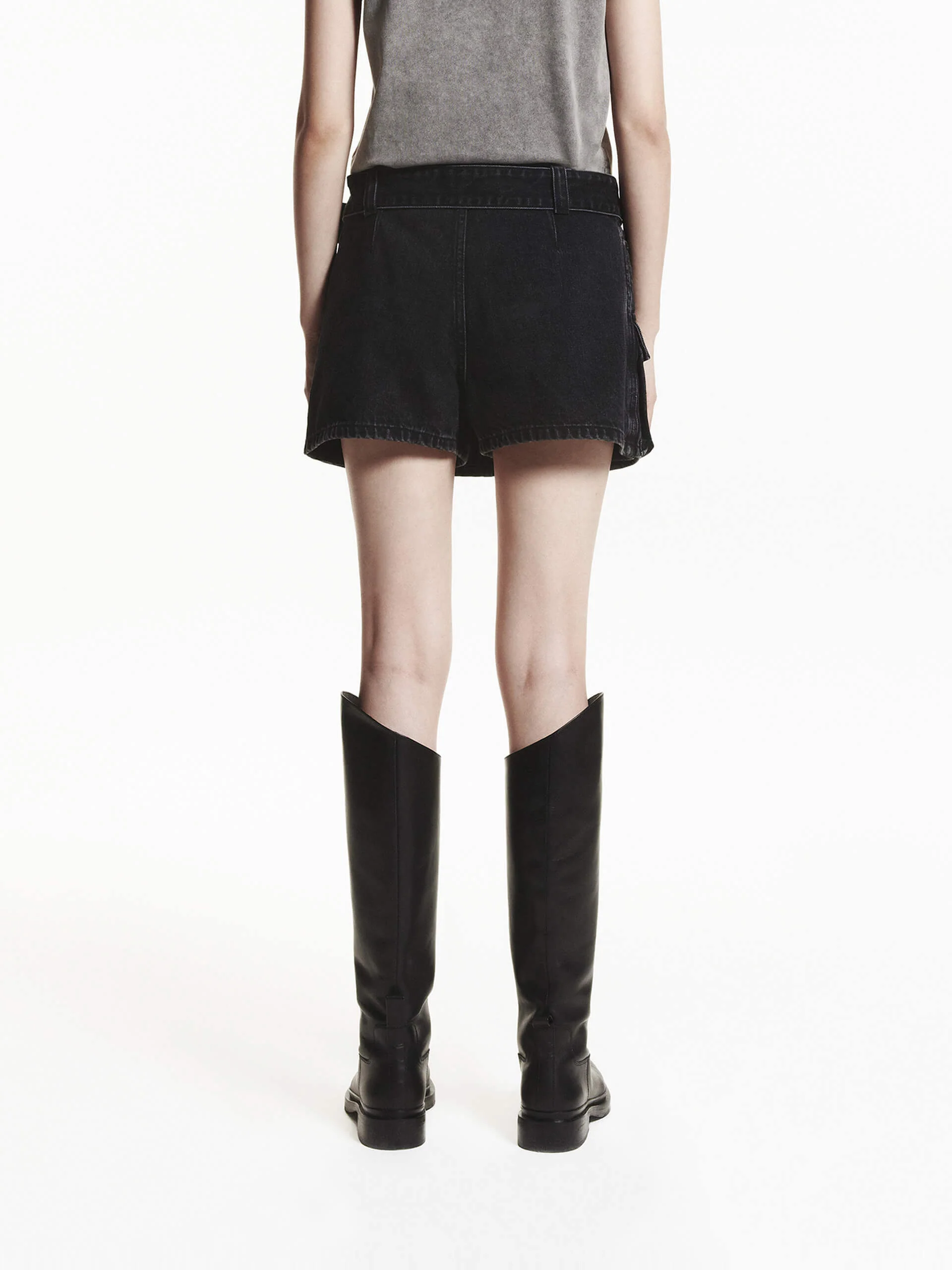 Cargo Pocket Cotton Skorts - Image 3
