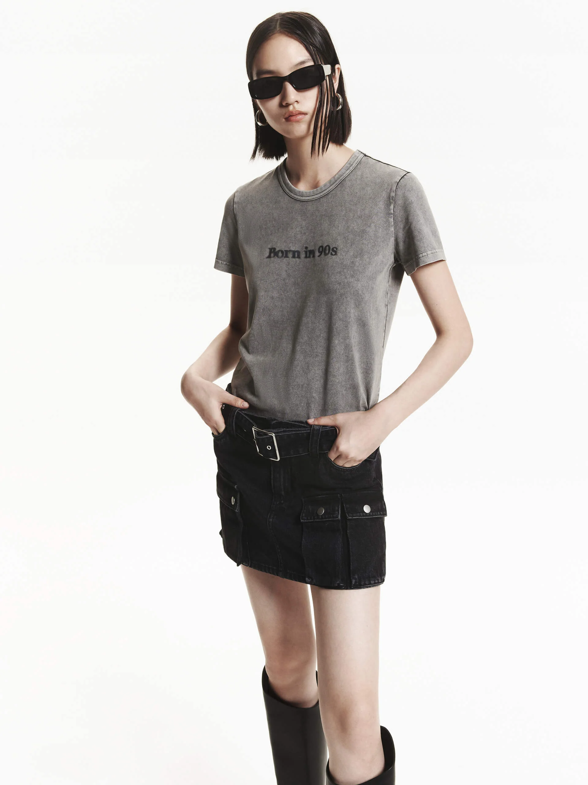 Cargo Pocket Cotton Skorts - Image 6