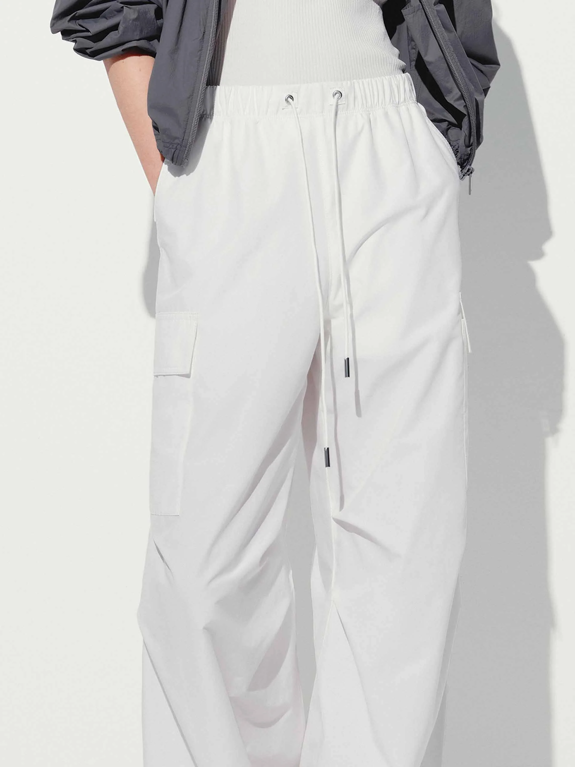 Cargo Pocket Drawstring Pants - Image 13