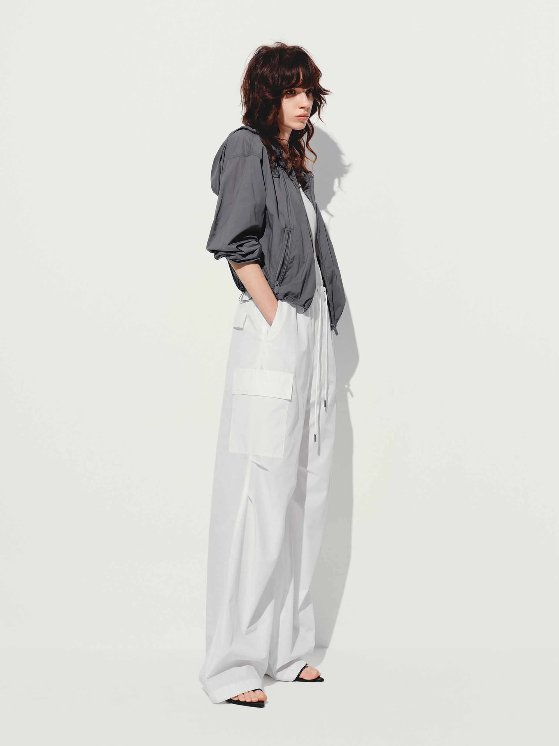 Cargo Pocket Drawstring Pants - Image 9