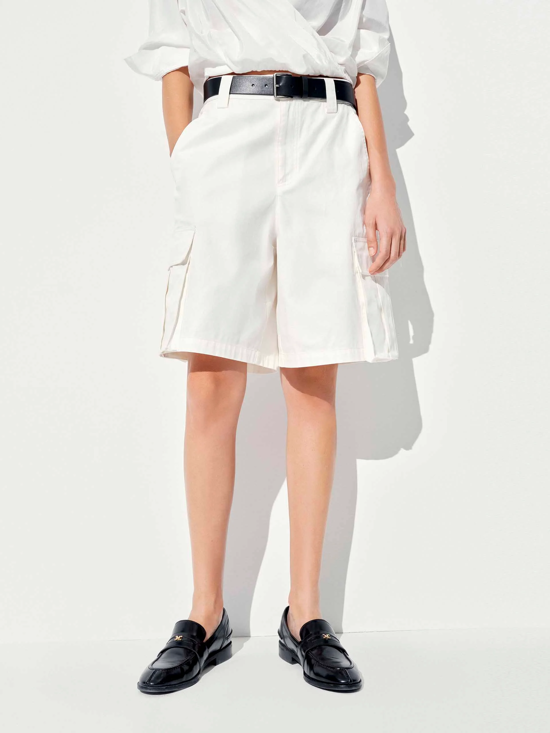 Cargo Pocket Loose Shorts