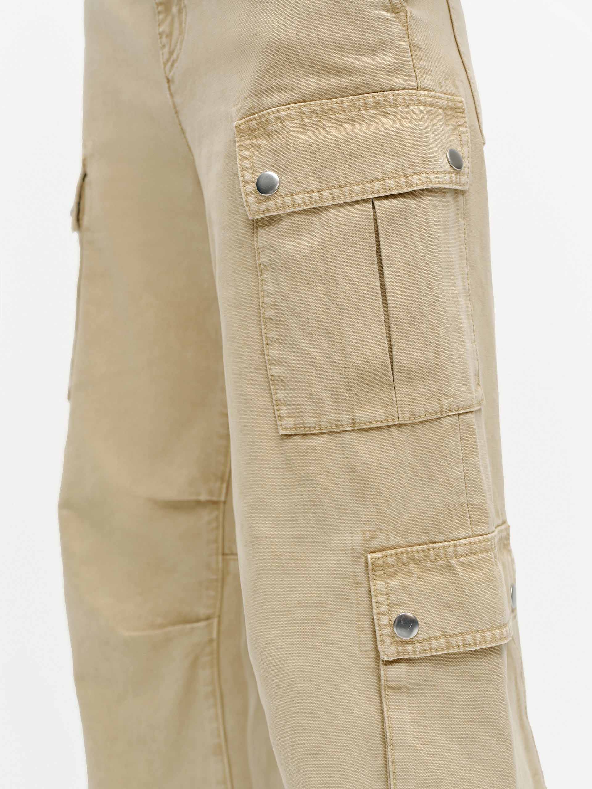 Cargo Style Cotton Jeans - Image 6