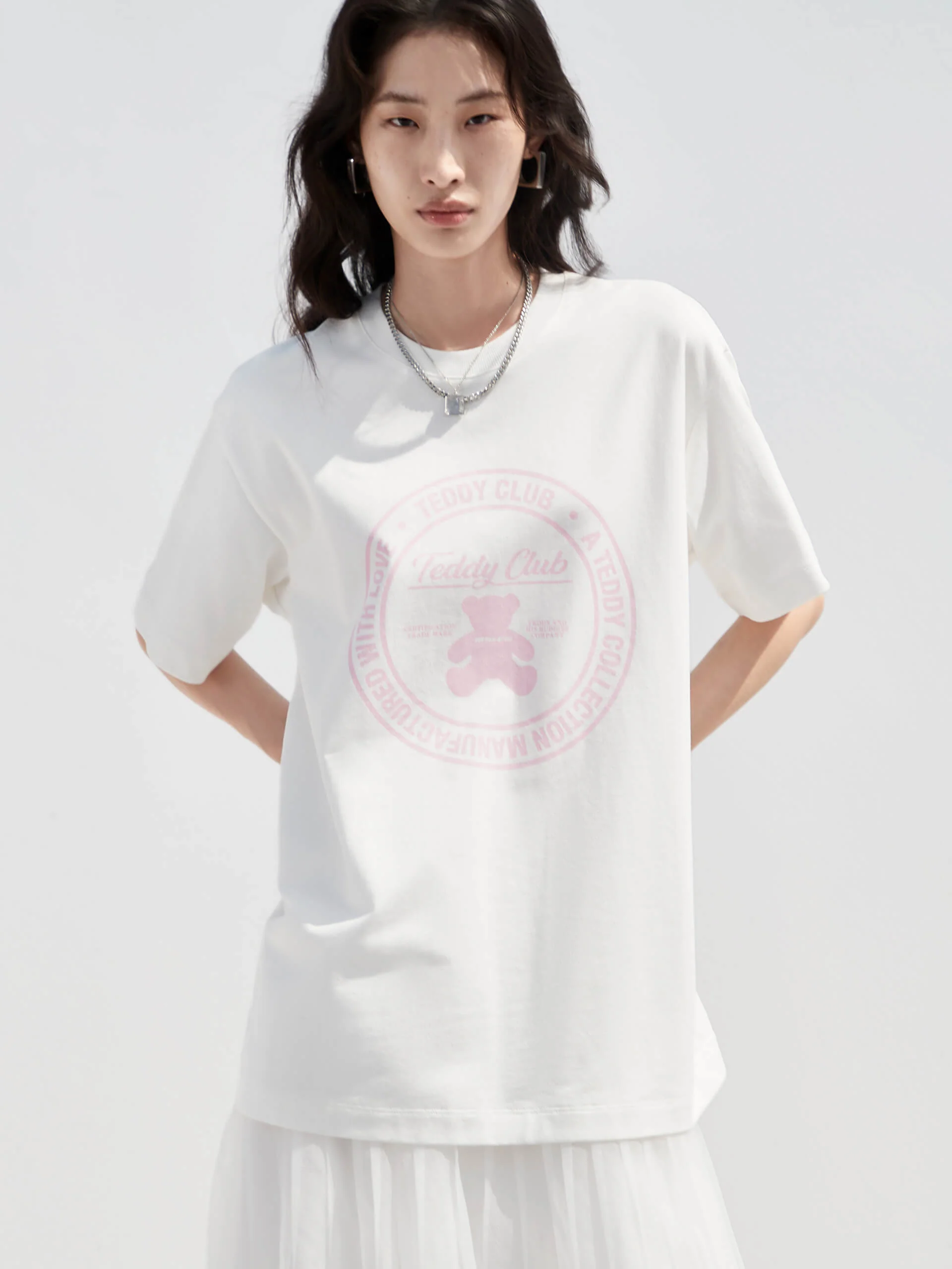 Cartoon Print Cotton T-shirt - Image 15