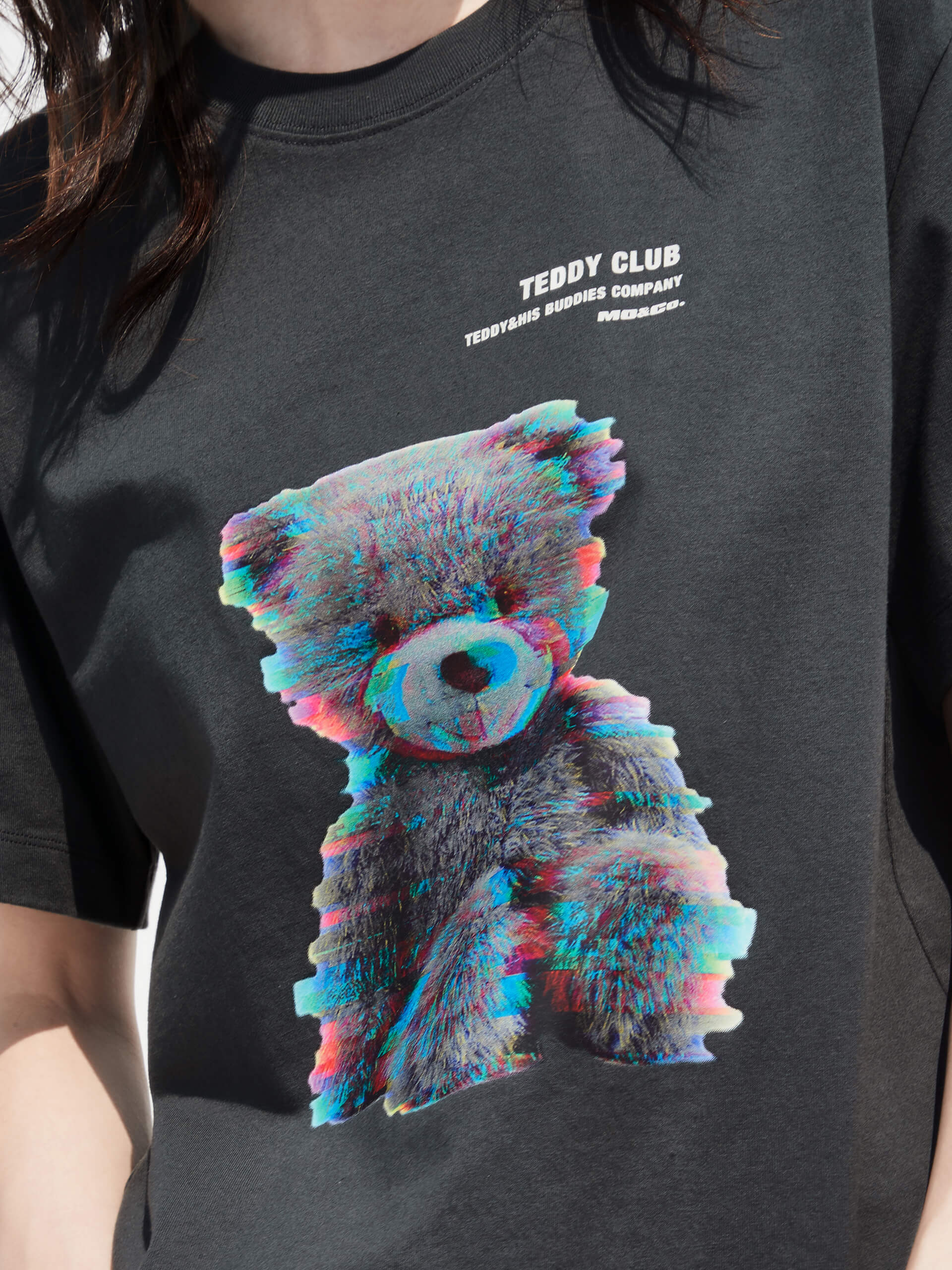 Cartoon Print Cotton T-shirt - Image 3
